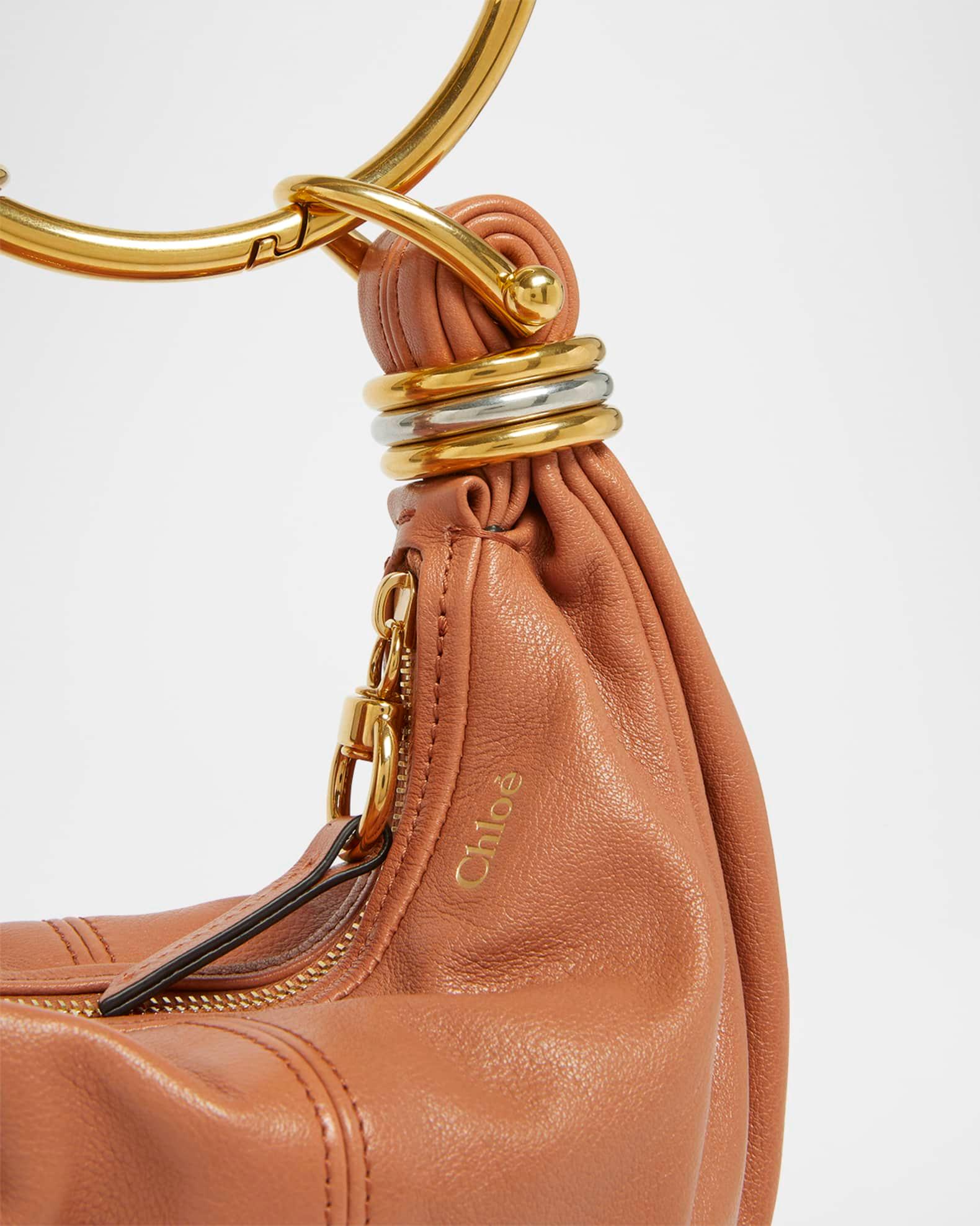 Brarcelet Mini Top-Handle Bag in Grained Leather  Product Image