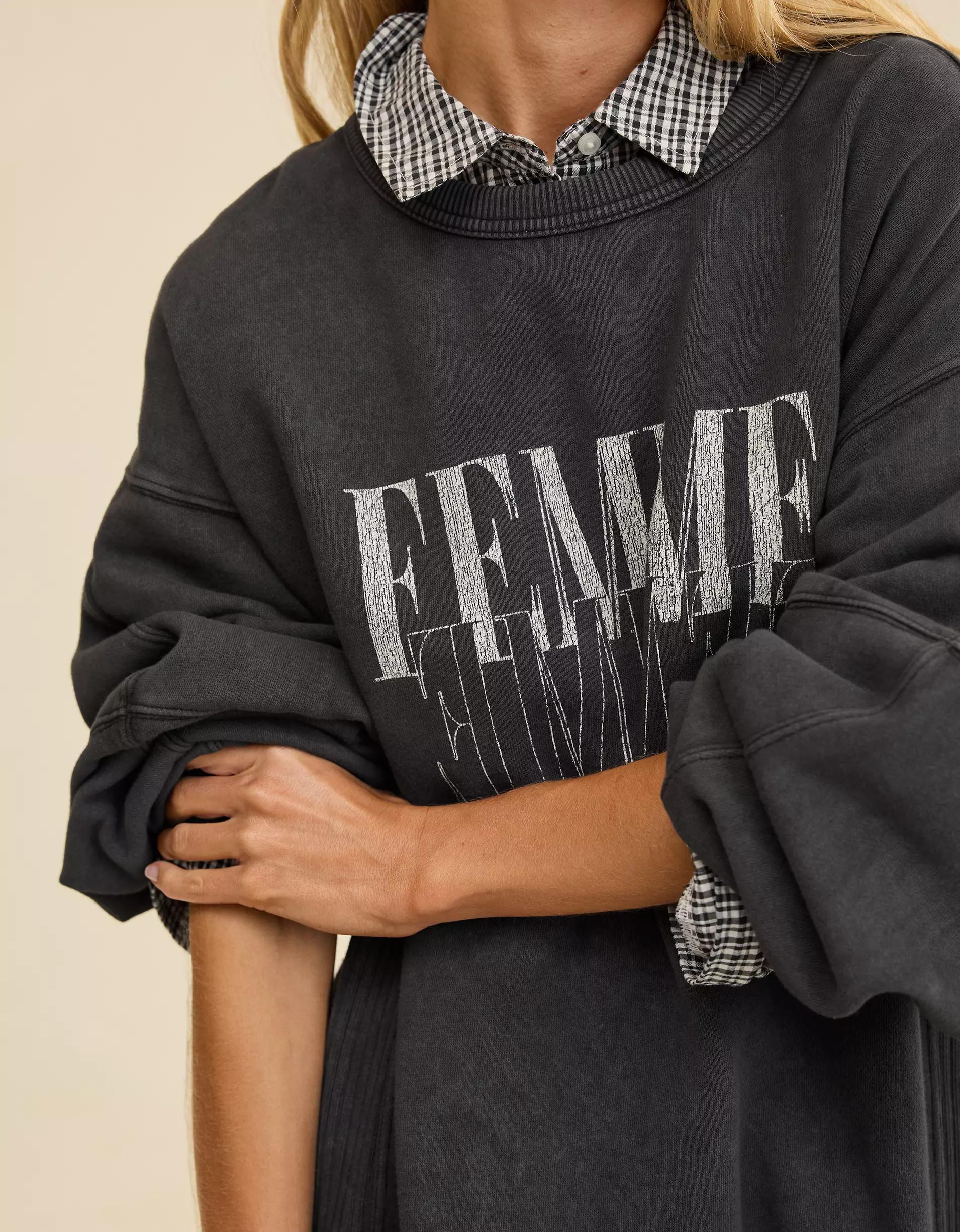 Aerie Très Chic Sweatshirt Product Image