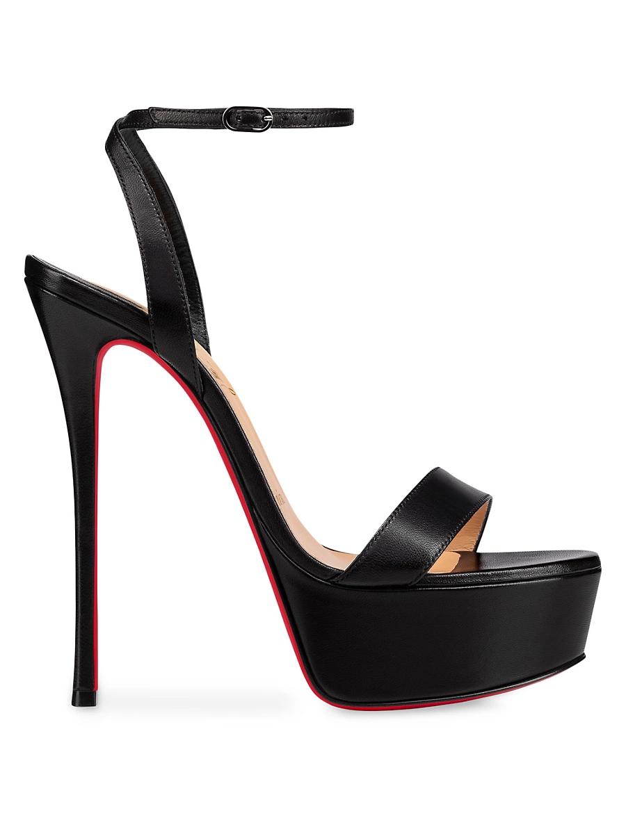 Loubi Queen Red Sole Platform Sandals Product Image