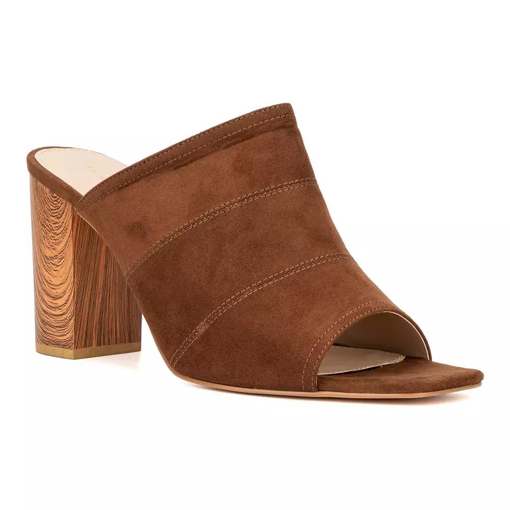 Fashion to Figure Cheyenne Womens Block High Heels Product Image