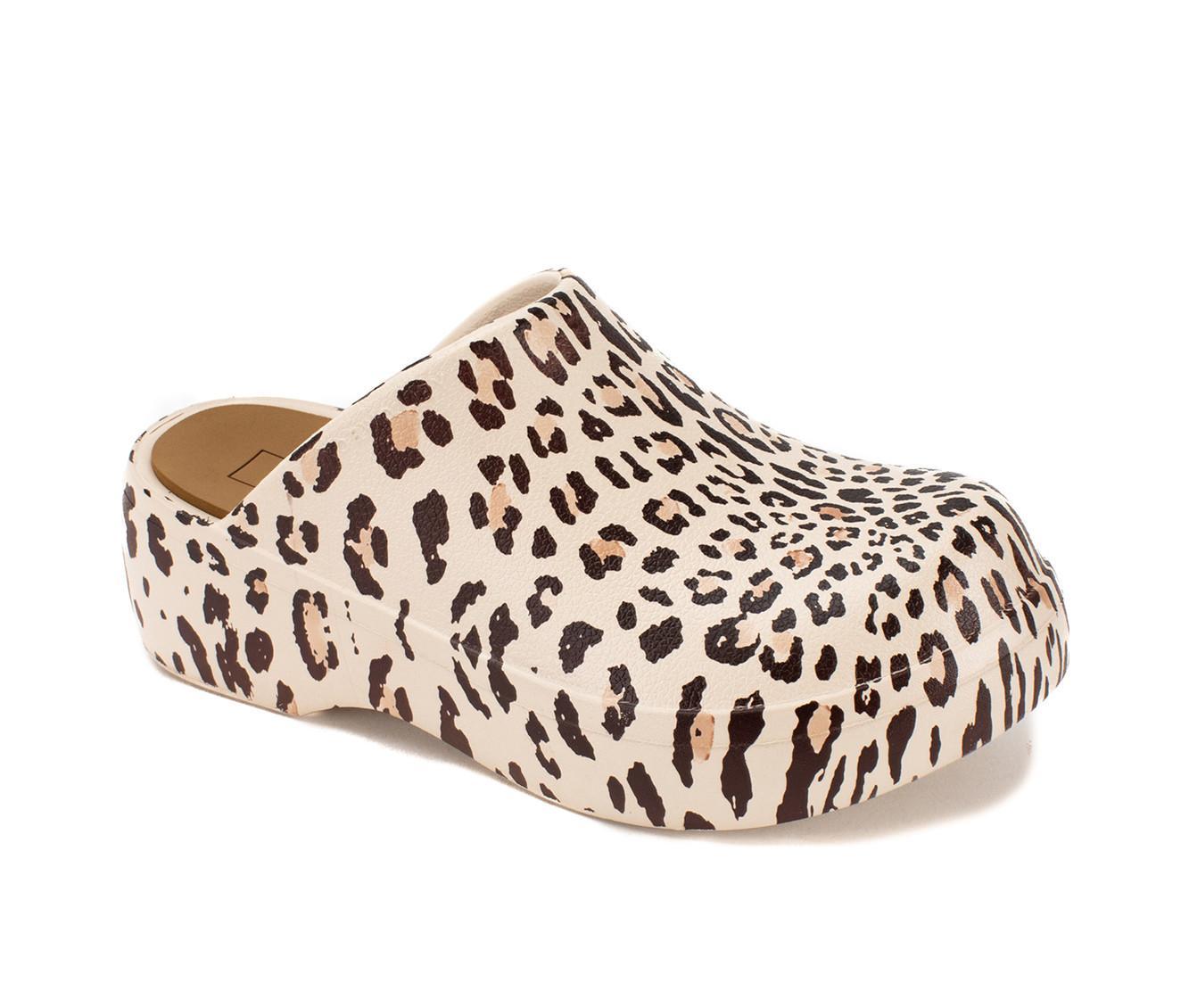 Women's Yellow Box Zippy Platform Clogs Product Image
