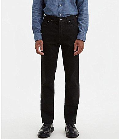 Levi's® Men's 541™ Fit Taper Jeans - Black Denim 36x30: Heavyweight Stretch Denim, Mid Rise Product Image