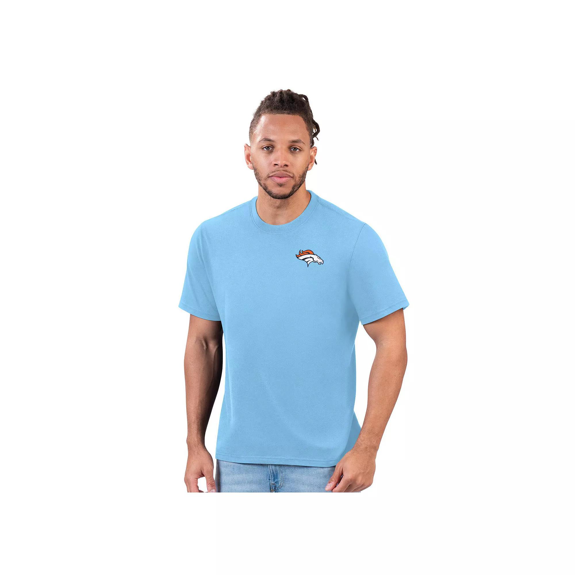 Men's Margaritaville Light Blue Denver Broncos Wastin' Away T-Shirt,  Product Image
