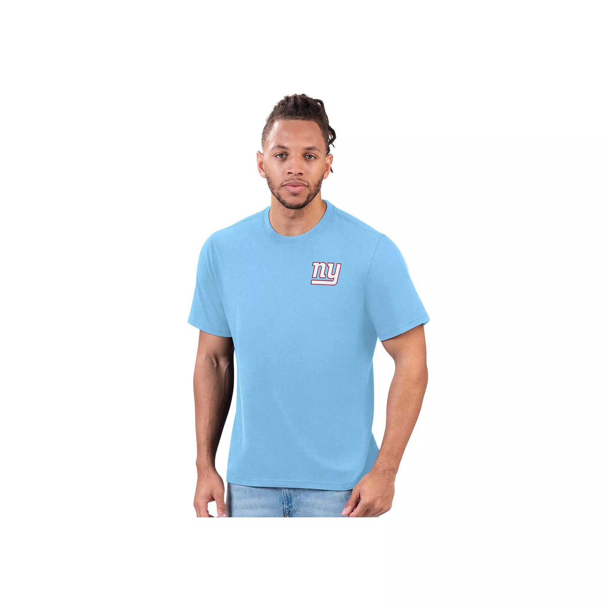 Men's Margaritaville Light Blue New York Giants Wastin' Away T-Shirt,  Product Image