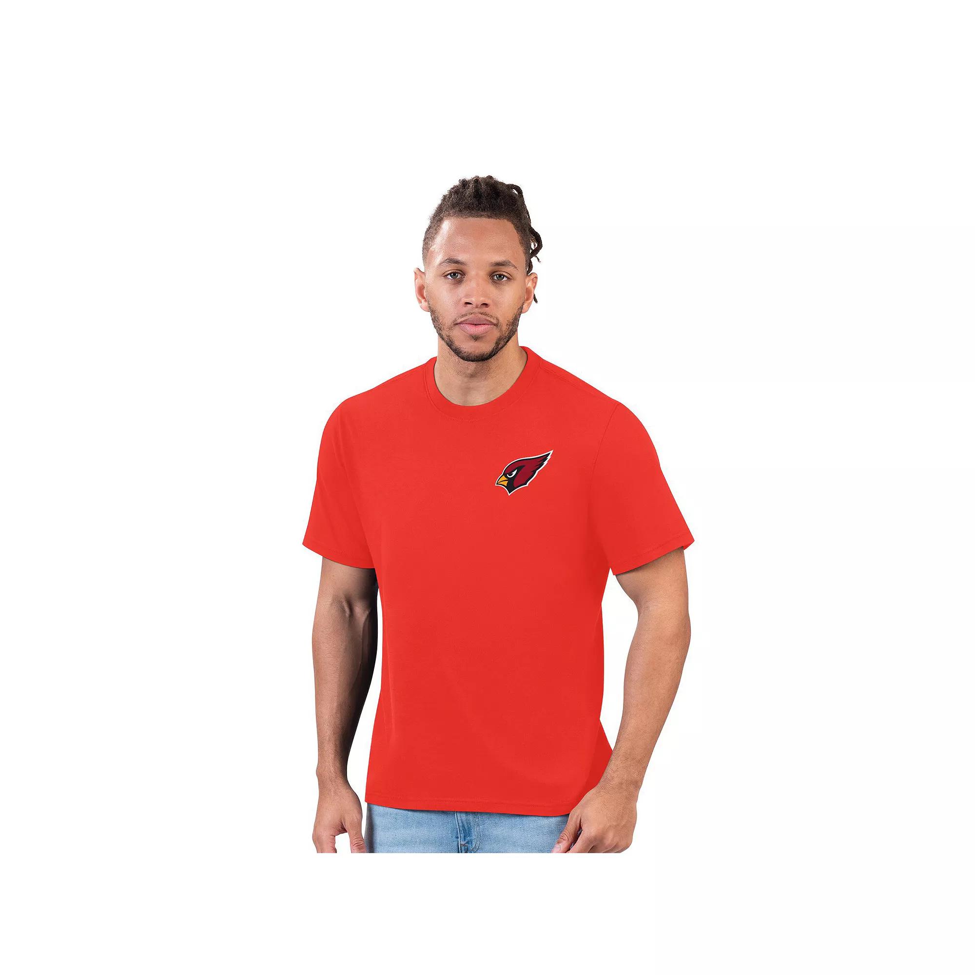 Men's Margaritaville Red Arizona Cardinals Gametime T-Shirt,  Product Image