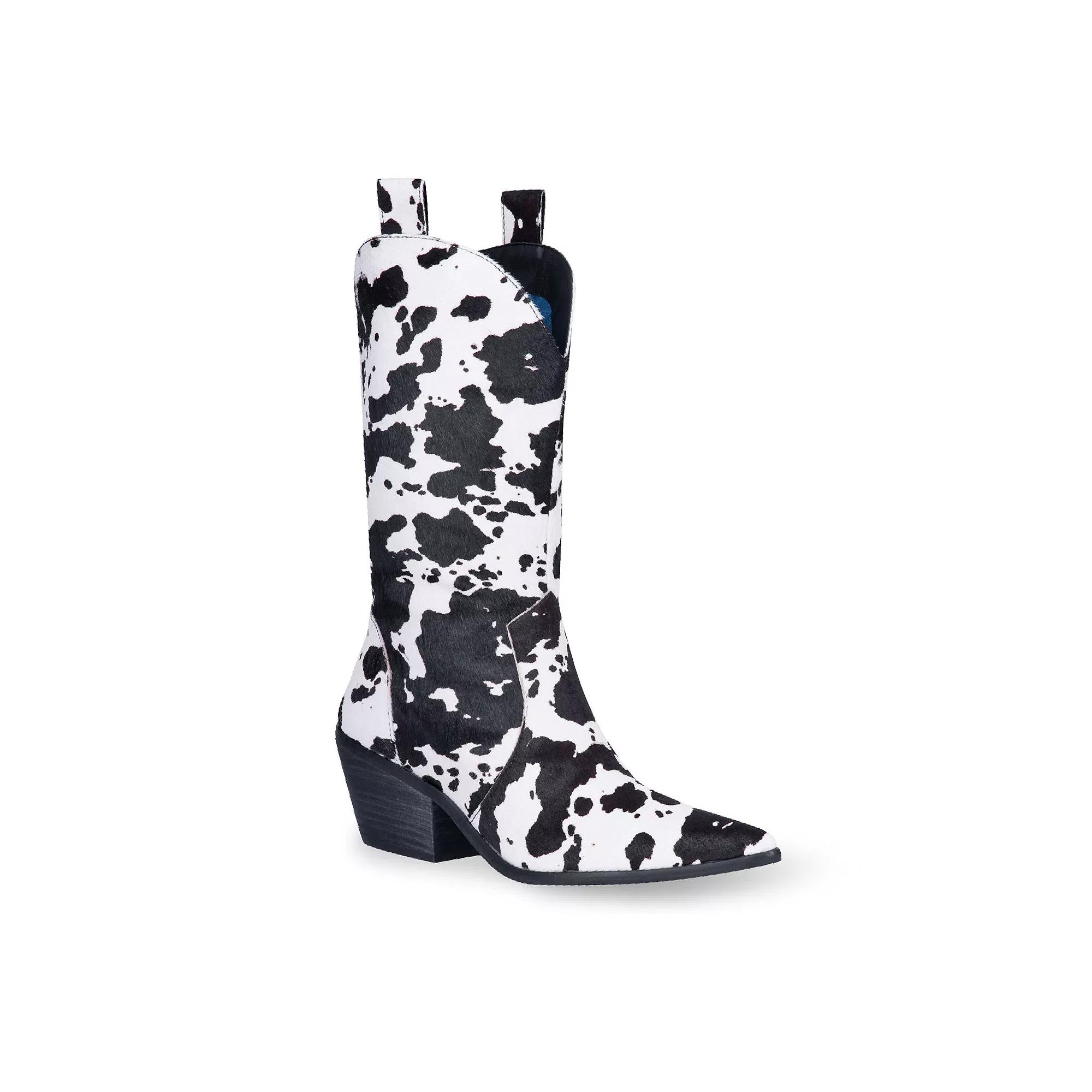 Dingo Live a Little Women's Western Boots, Size: 8.5, Black Product Image