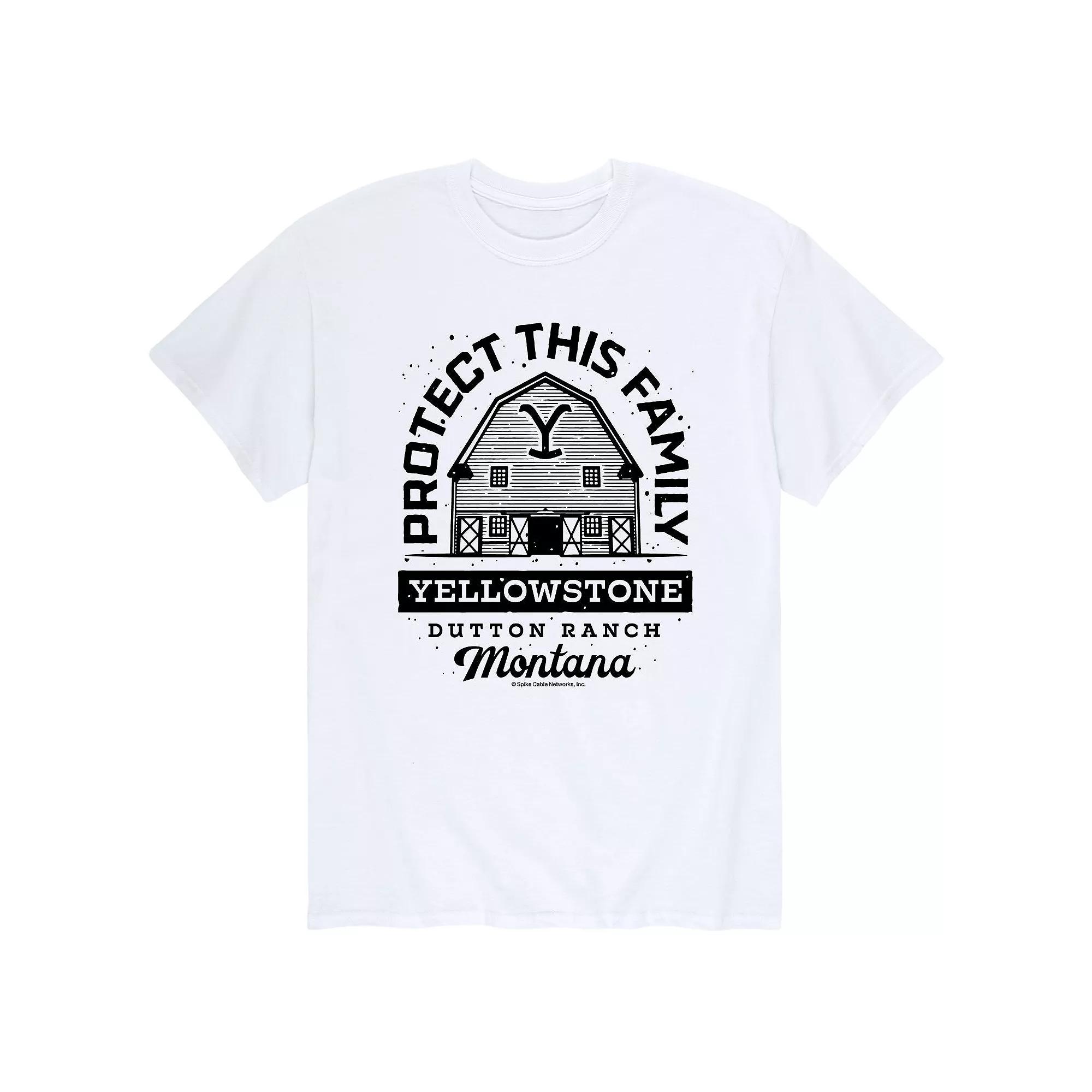 Men's Yellowstone "Protect This Family" Tee,  Product Image