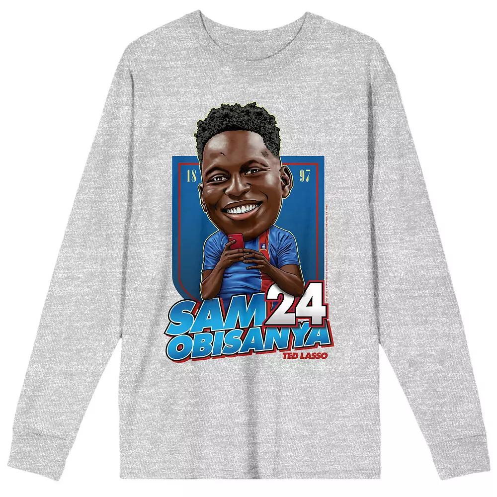 Men's Ted Lasso Sam Obisanya #24 Long Sleeve Graphic Tee,  Product Image