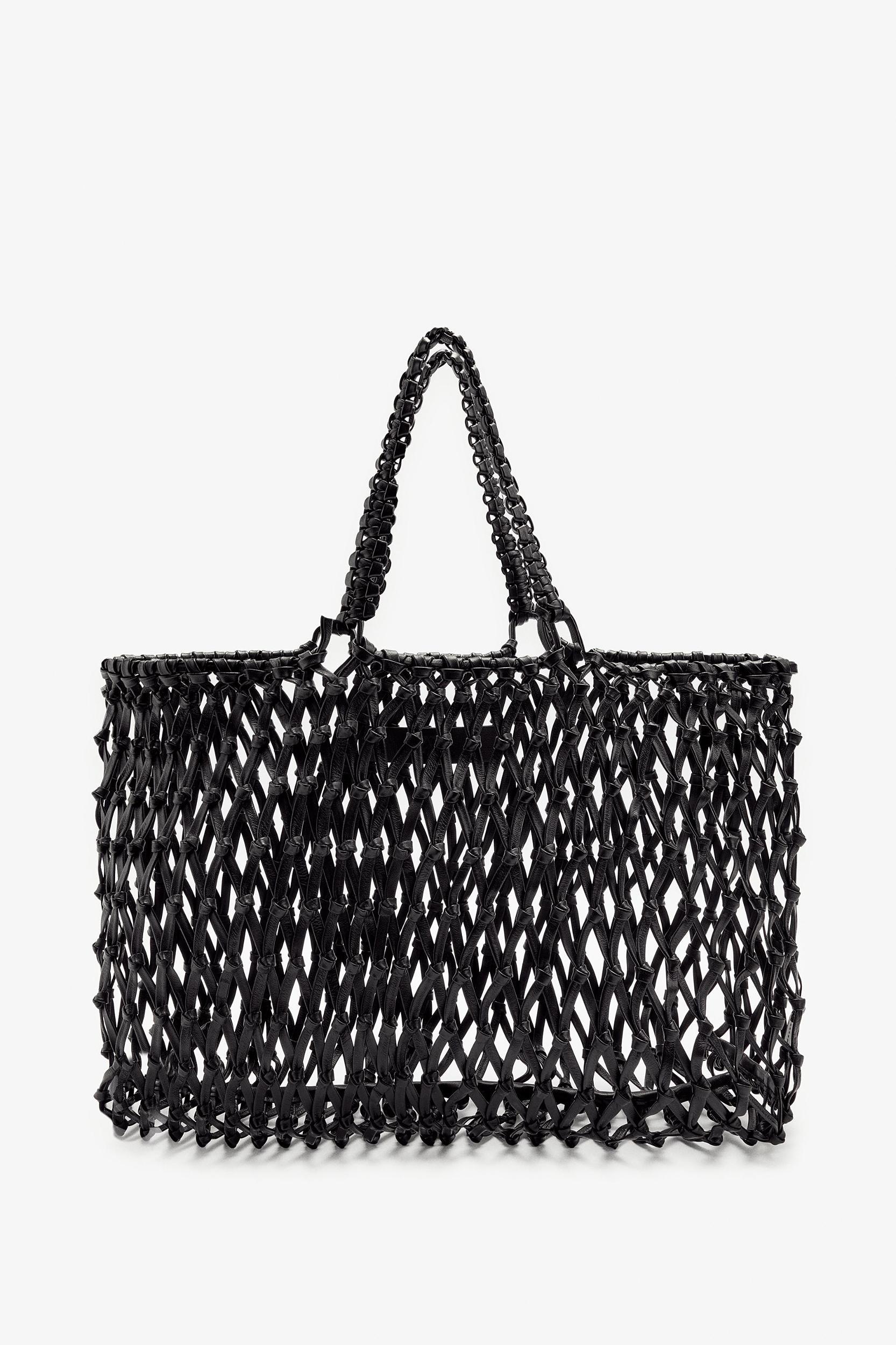 LIMITED EDITION BRAIDED LEATHER MAXI SHOPPER Product Image
