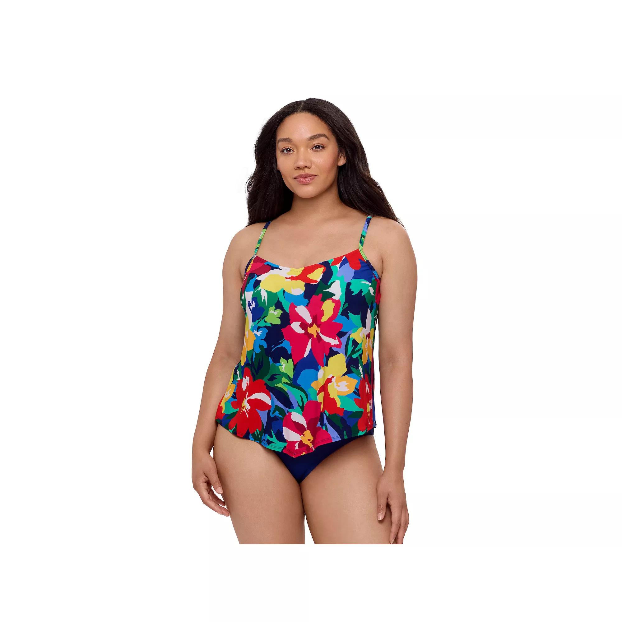 Women's Bal Harbour V-Neck Hankini, Size: Small, Sunny Daze Product Image