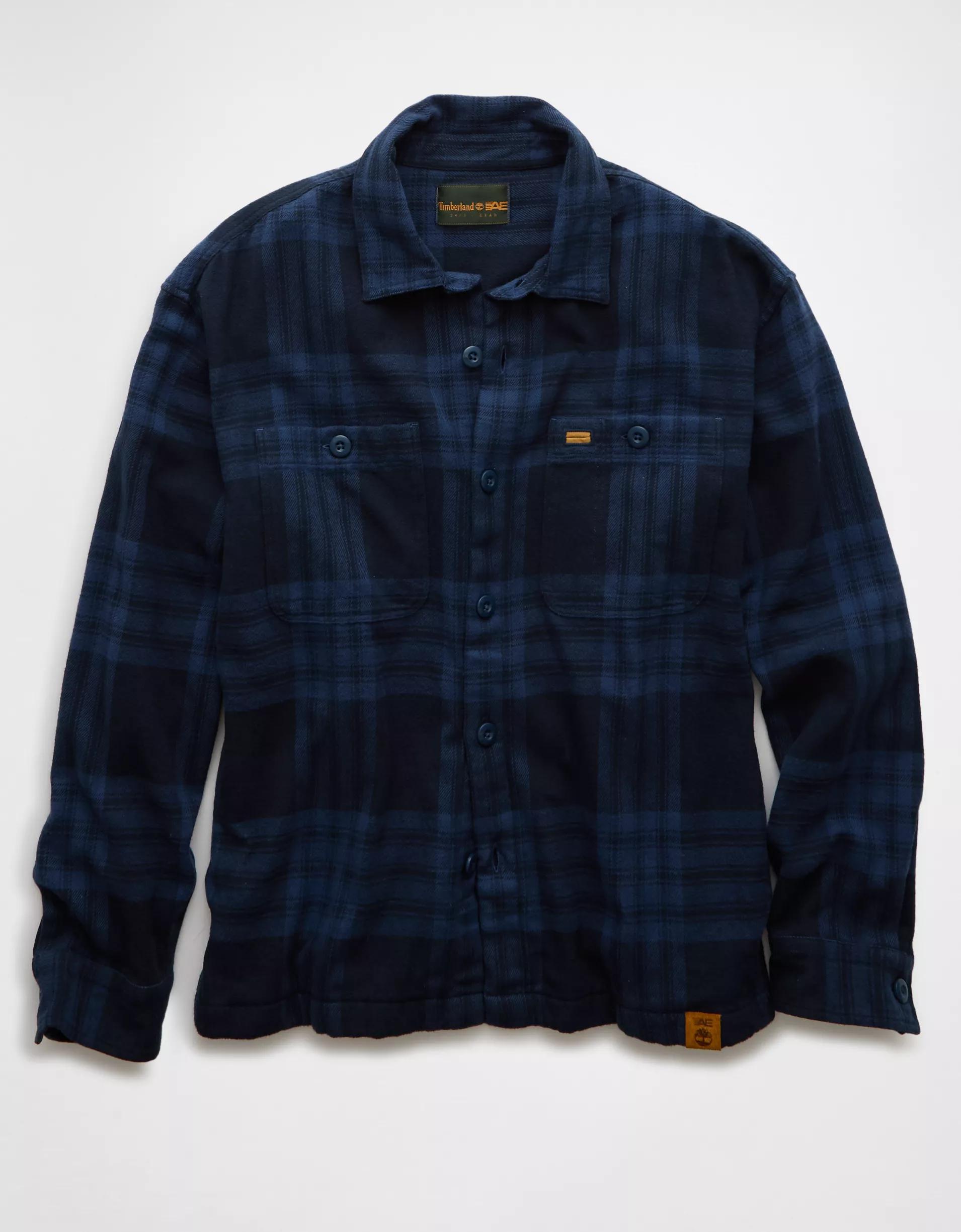 Timberland x AE Flannel Shirt Jacket Product Image