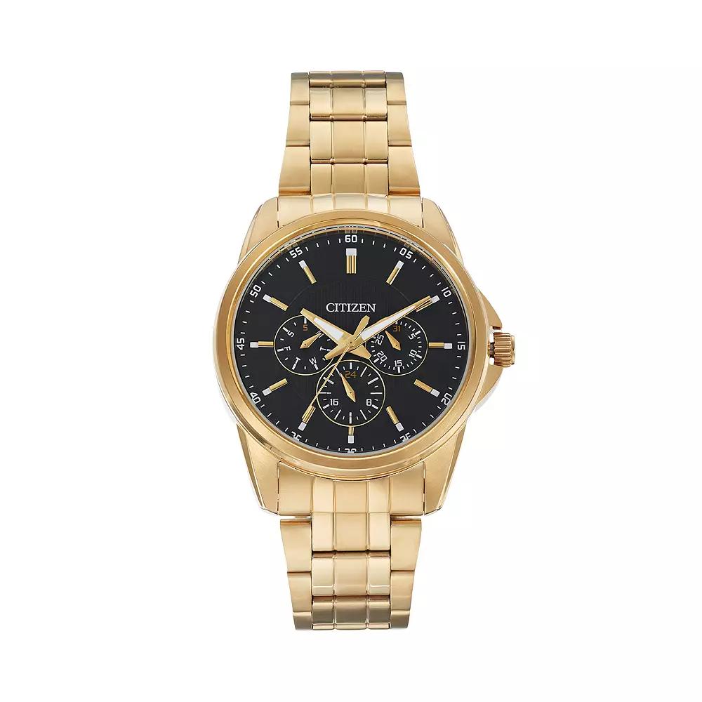 Citizen Mens Stainless Steel Watch, Gold Tone Product Image