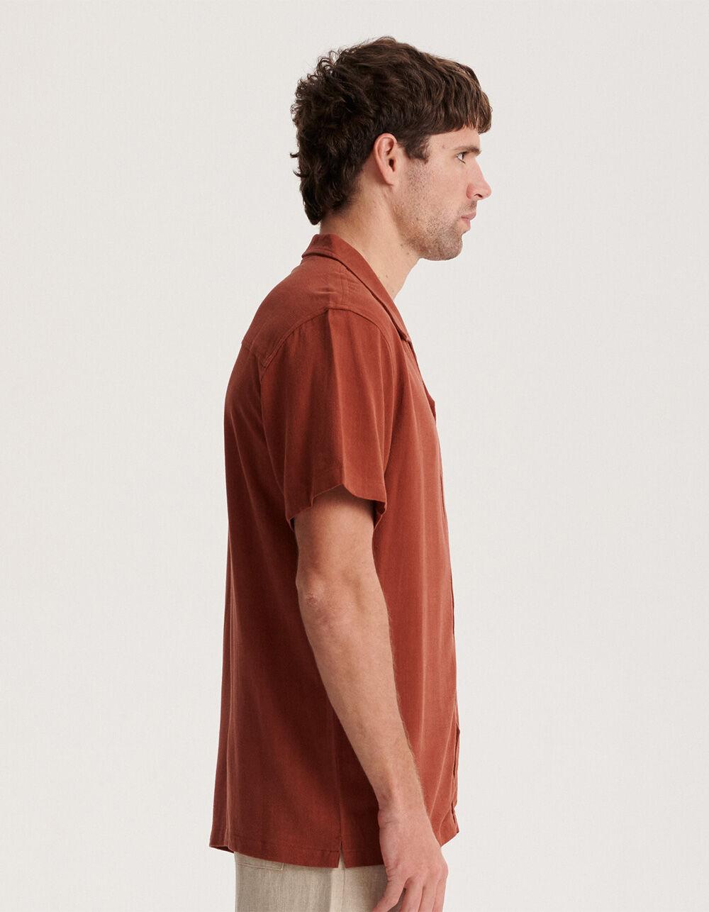 THE CRITICAL SLIDE SOCIETY Ernie Mens Resort Shirt - SEAFOAM Product Image