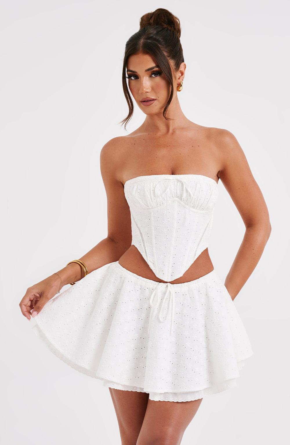 Wilma Corset - Ivory Product Image