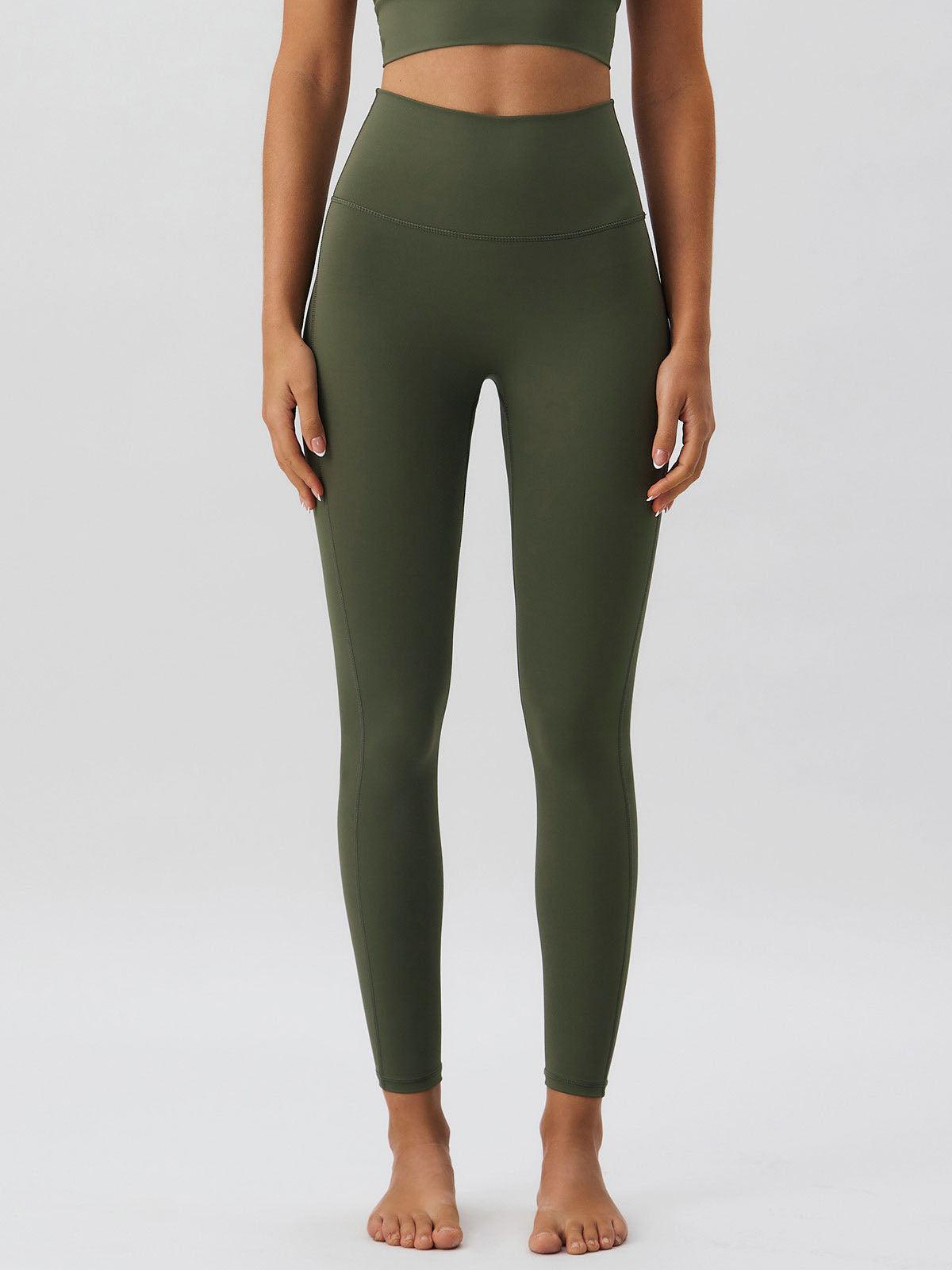 Green High Stretch Leggings Product Image