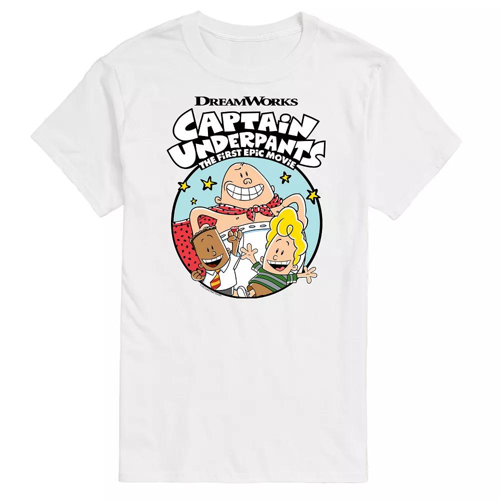 Big & Tall Captain Underpants George Harold Graphic Tee, Men's,  Product Image