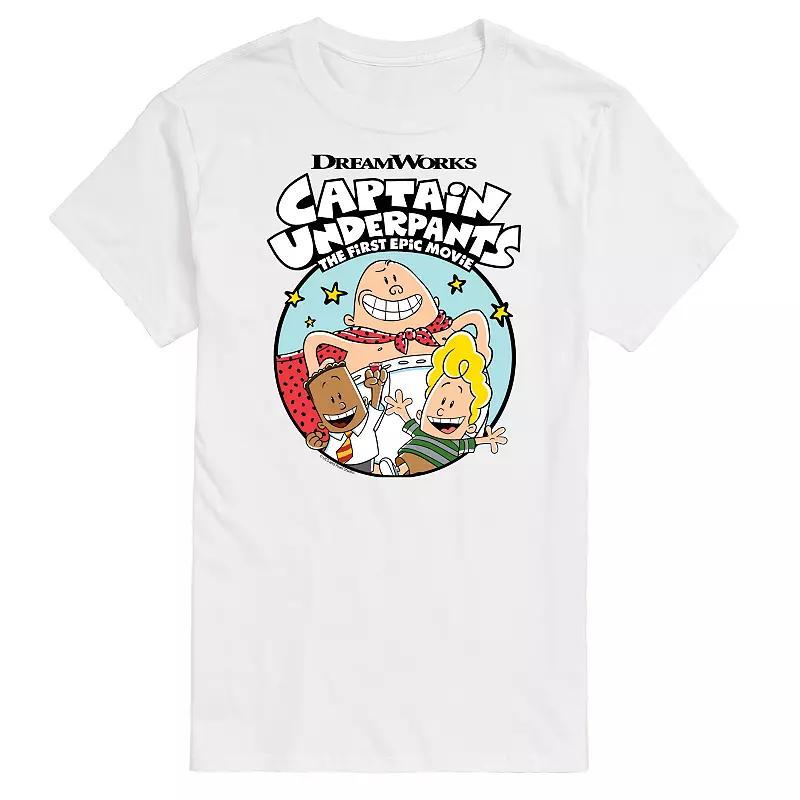 Big & Tall Captain Underpants George Harold Graphic Tee, Men's,  Product Image