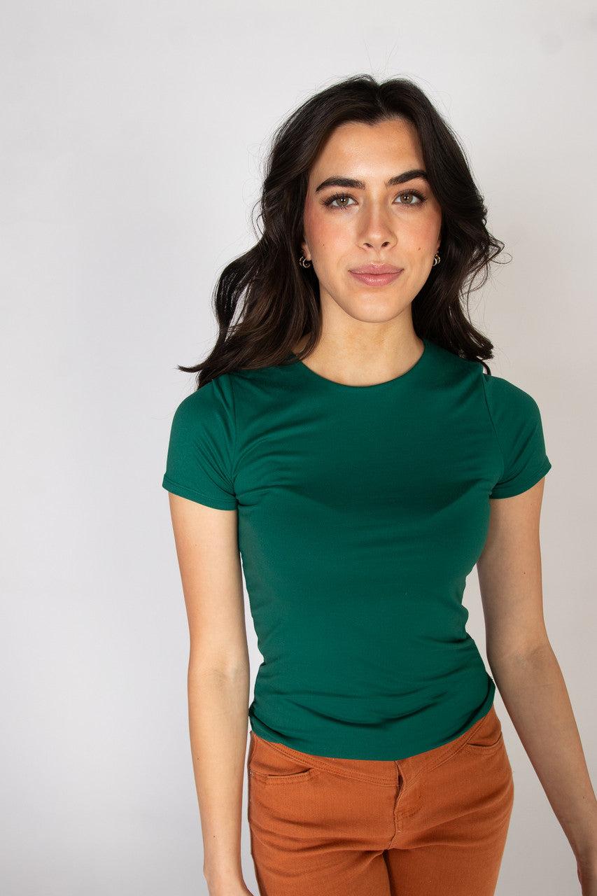 Double Layer Crew Shirt Product Image