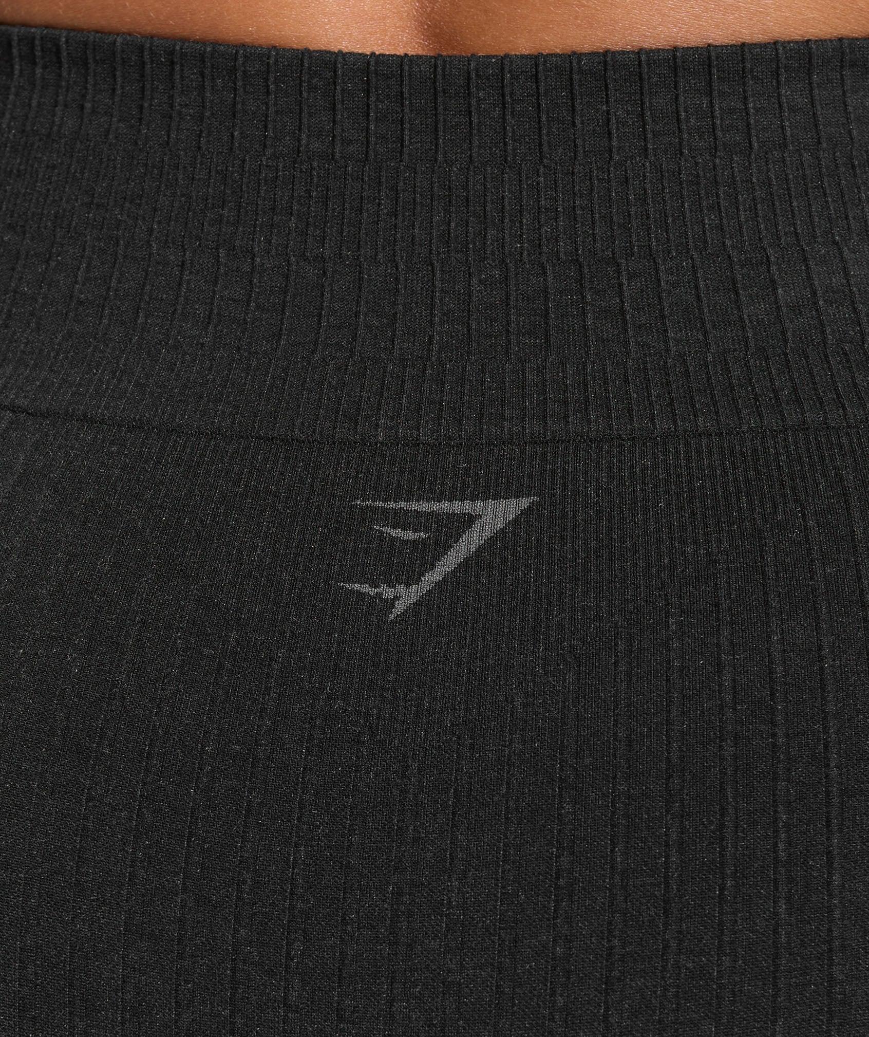 Gymshark Luxe Seamless Shorts - Coal Marl Female Product Image