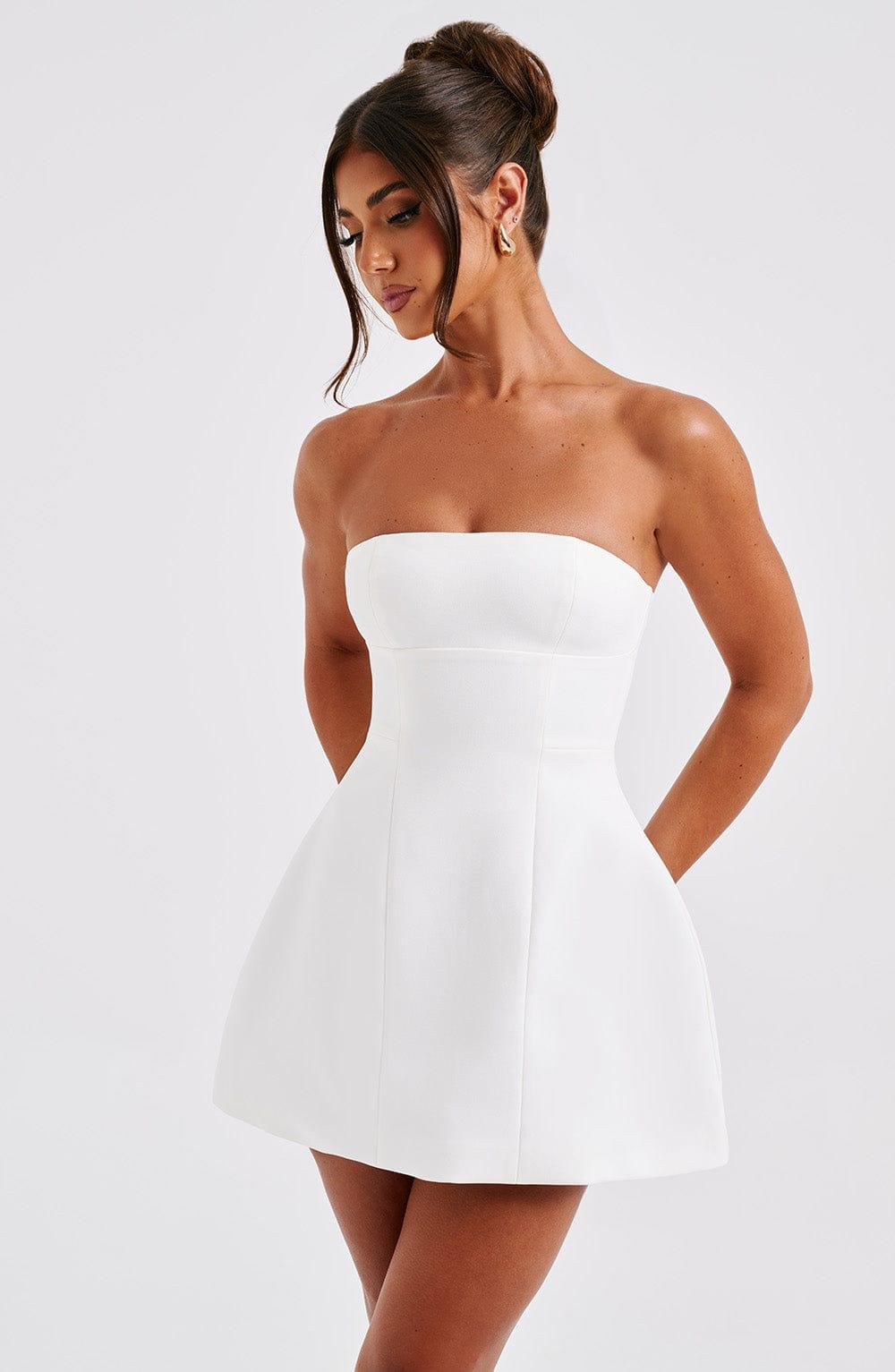 Asha Mini Dress - Ivory Product Image