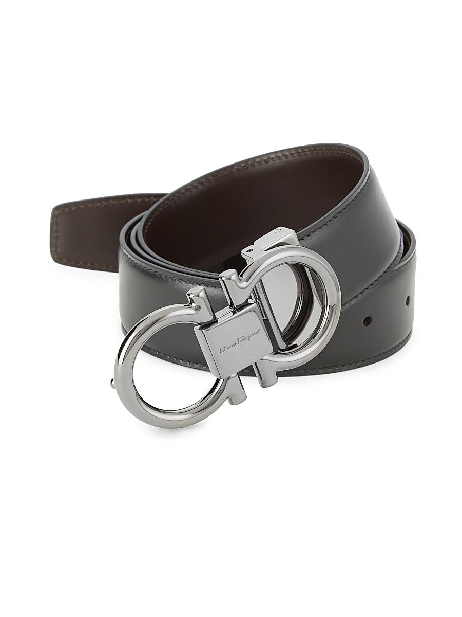 FERRAGAMO Double Gancio Reversible Belt Product Image