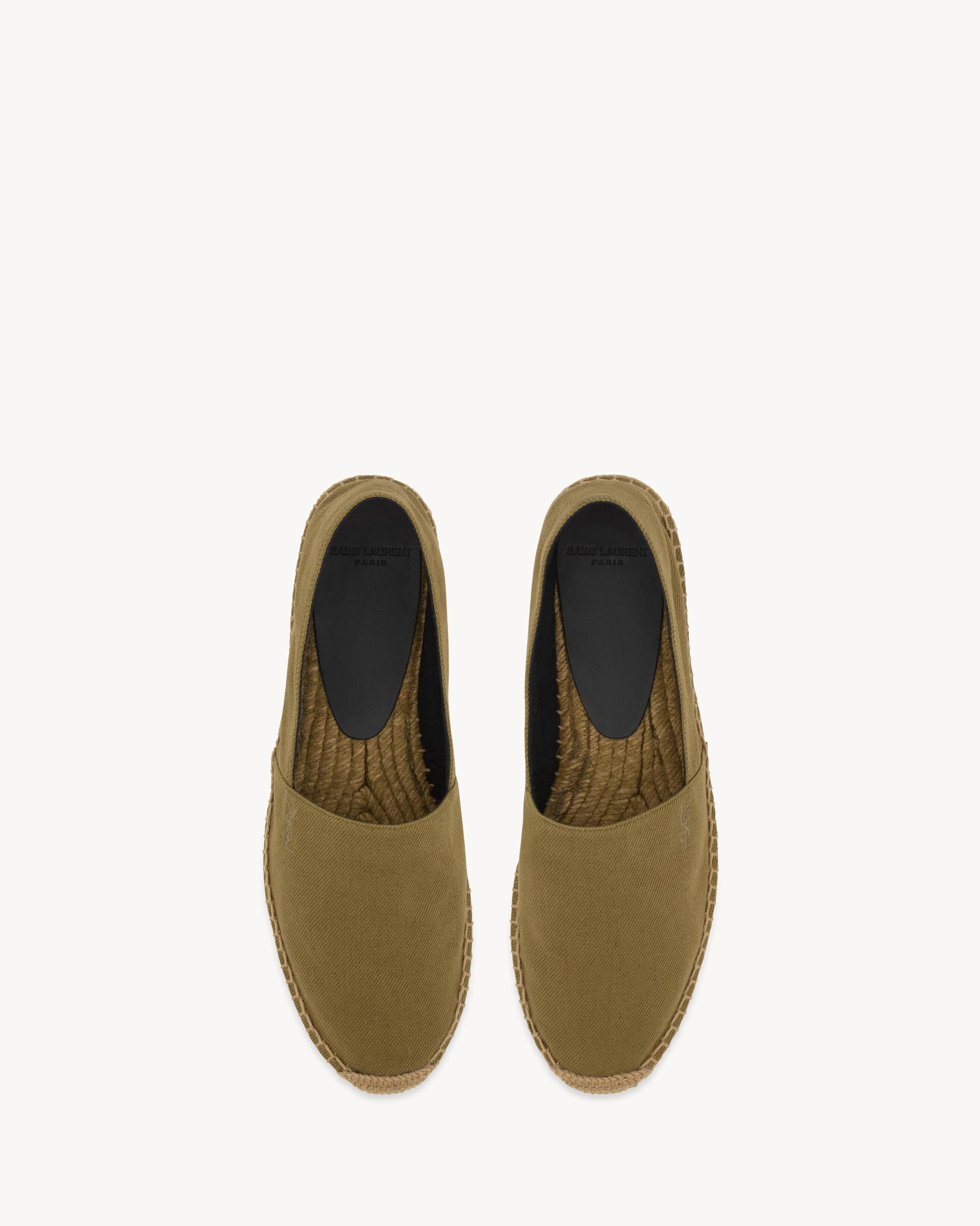 espadrilles in cotton gabardine Product Image