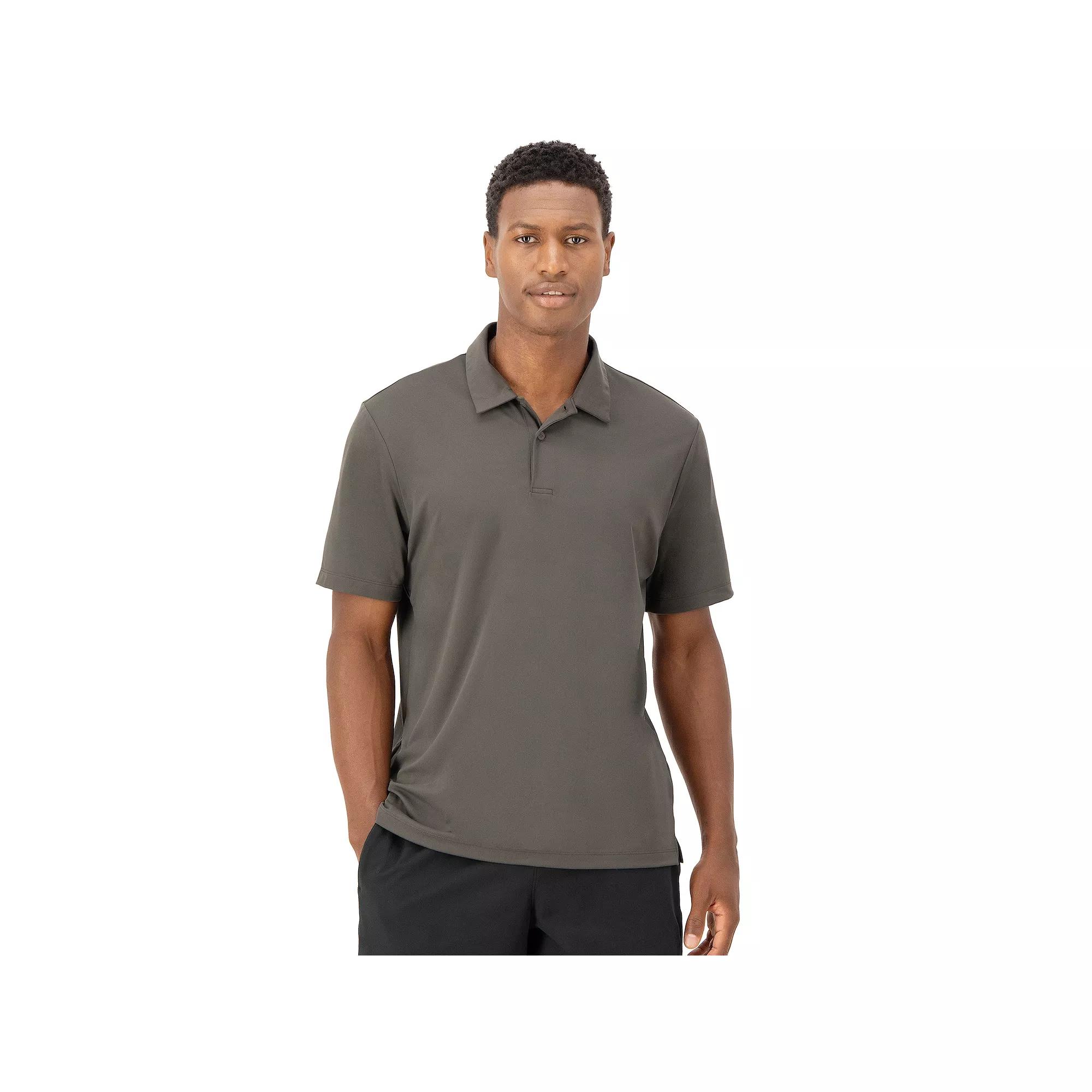 Men's Hanes Moves™ Short Sleeve Performance Polo,  Product Image