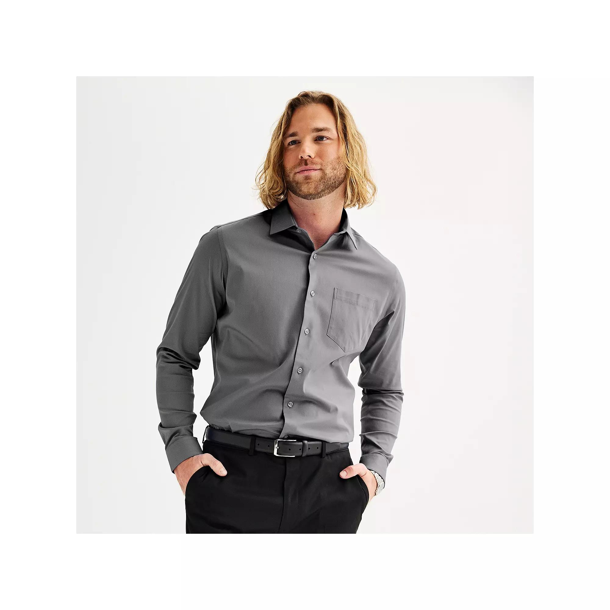 Men's Apt. 9® Regular-Fit Wrinkle Free Dress Shirt,  Product Image