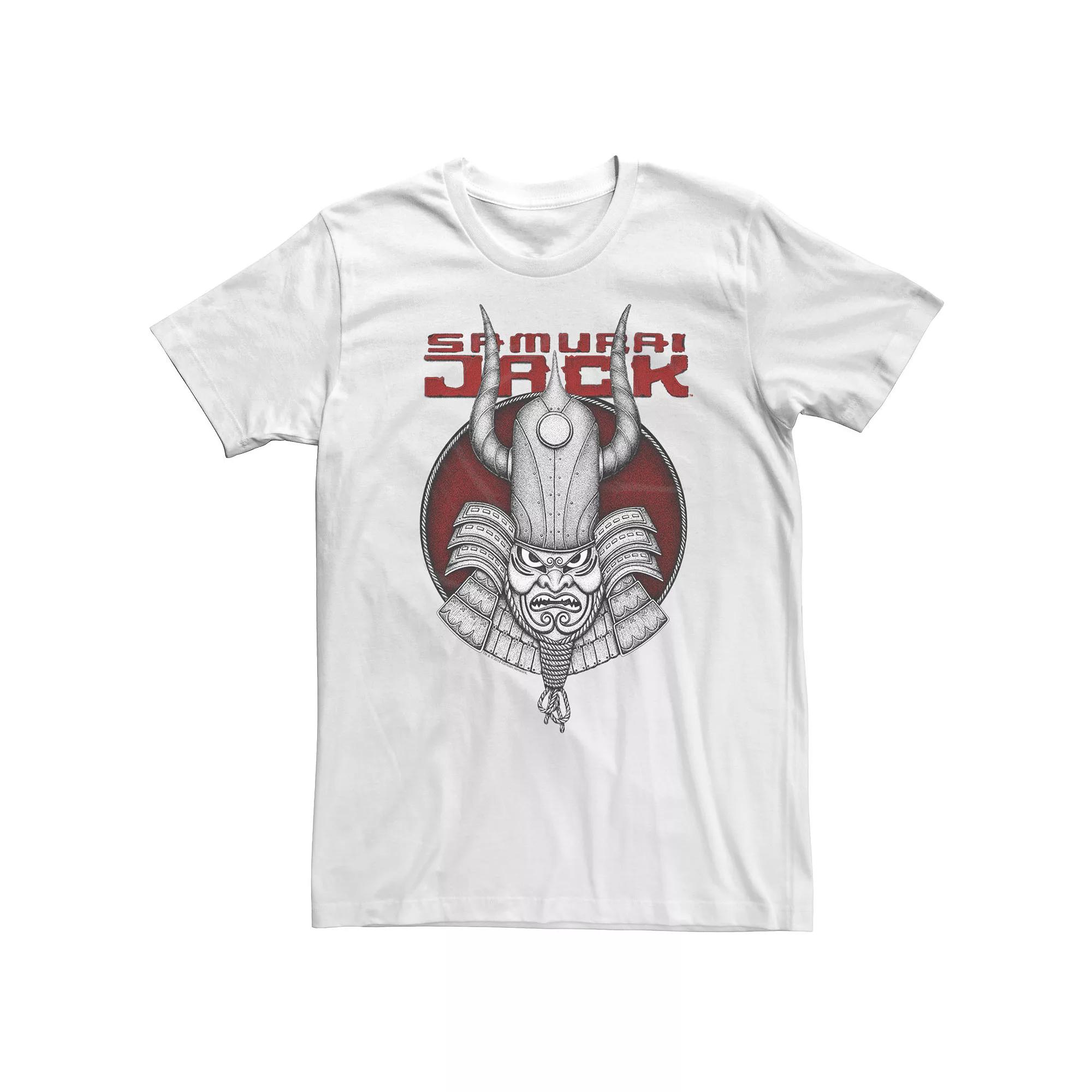 Big & Tall CN Samurai Jack Epic Ancient Warrior Mask Tee, Men's,  Product Image