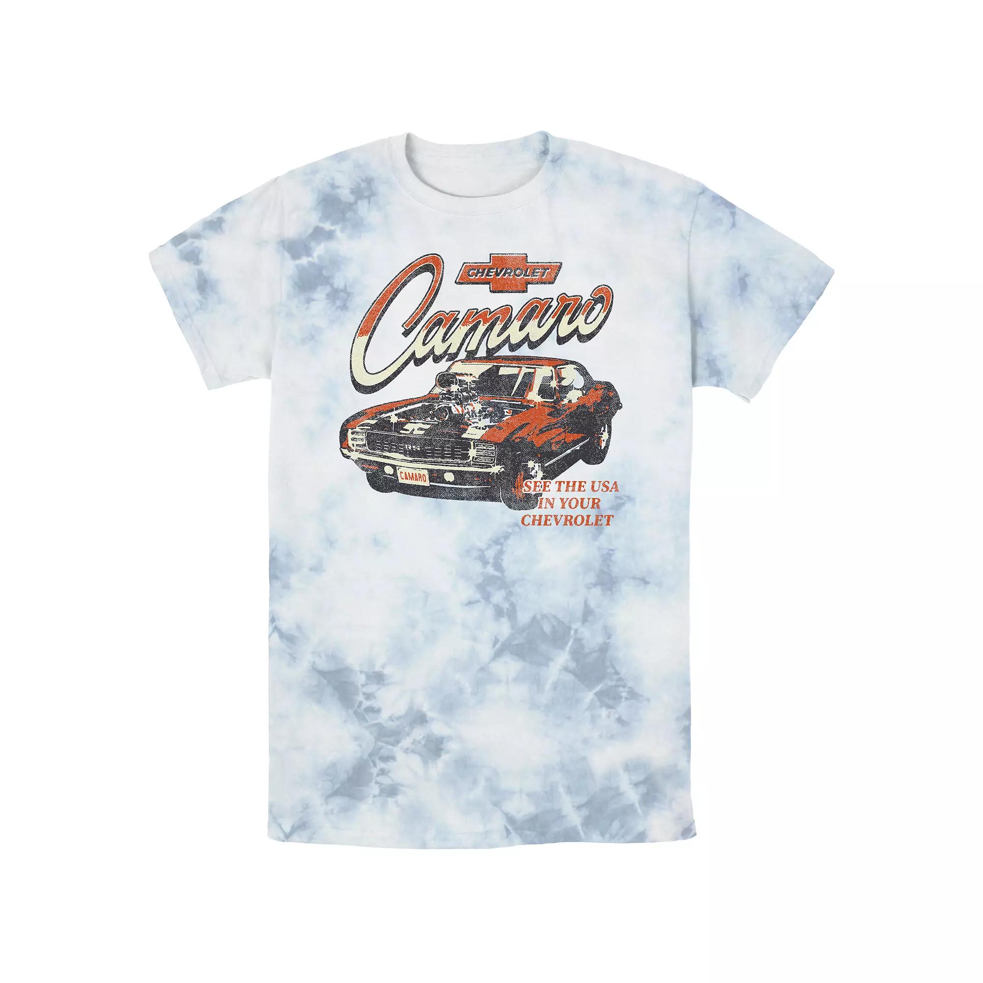 Men's Chevrolet Camaro See The USA Bombard Wash Graphic Tee,  Product Image