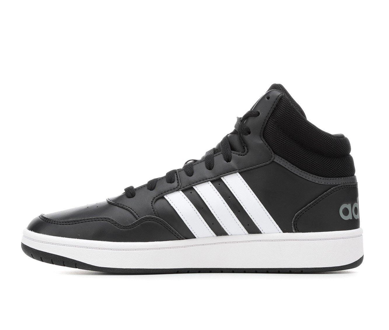 Men's Adidas Hoops 3.0 Mid Sneakers Product Image