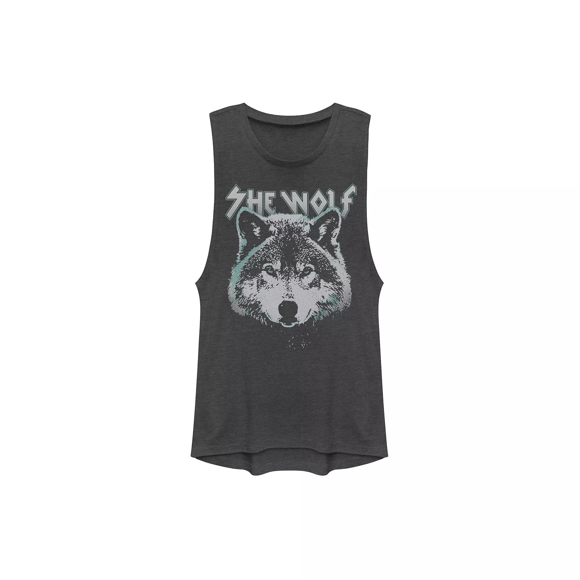 Juniors' "Spirit of '67 USA Rock Tour" Logo Muscle Tank Top, Girl's,  Product Image