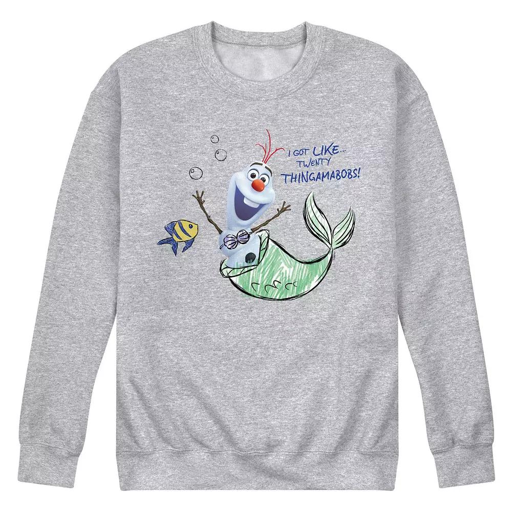 Disney's Frozen Men's Olaf Mermaid Graphic Sweatshirt,  Product Image