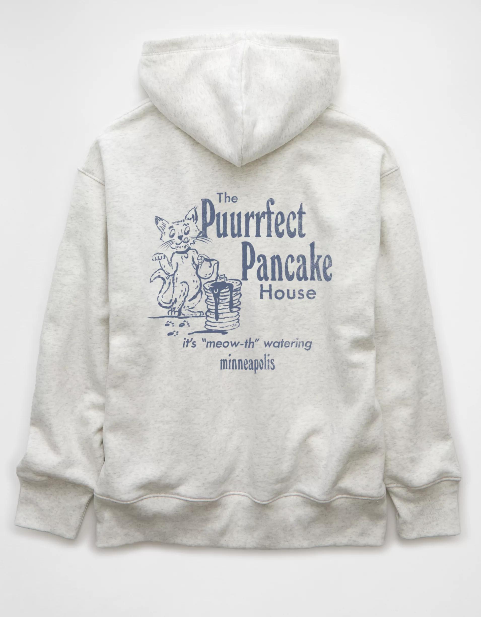 AE Everyday Luxe Food Graphic Hoodie Product Image