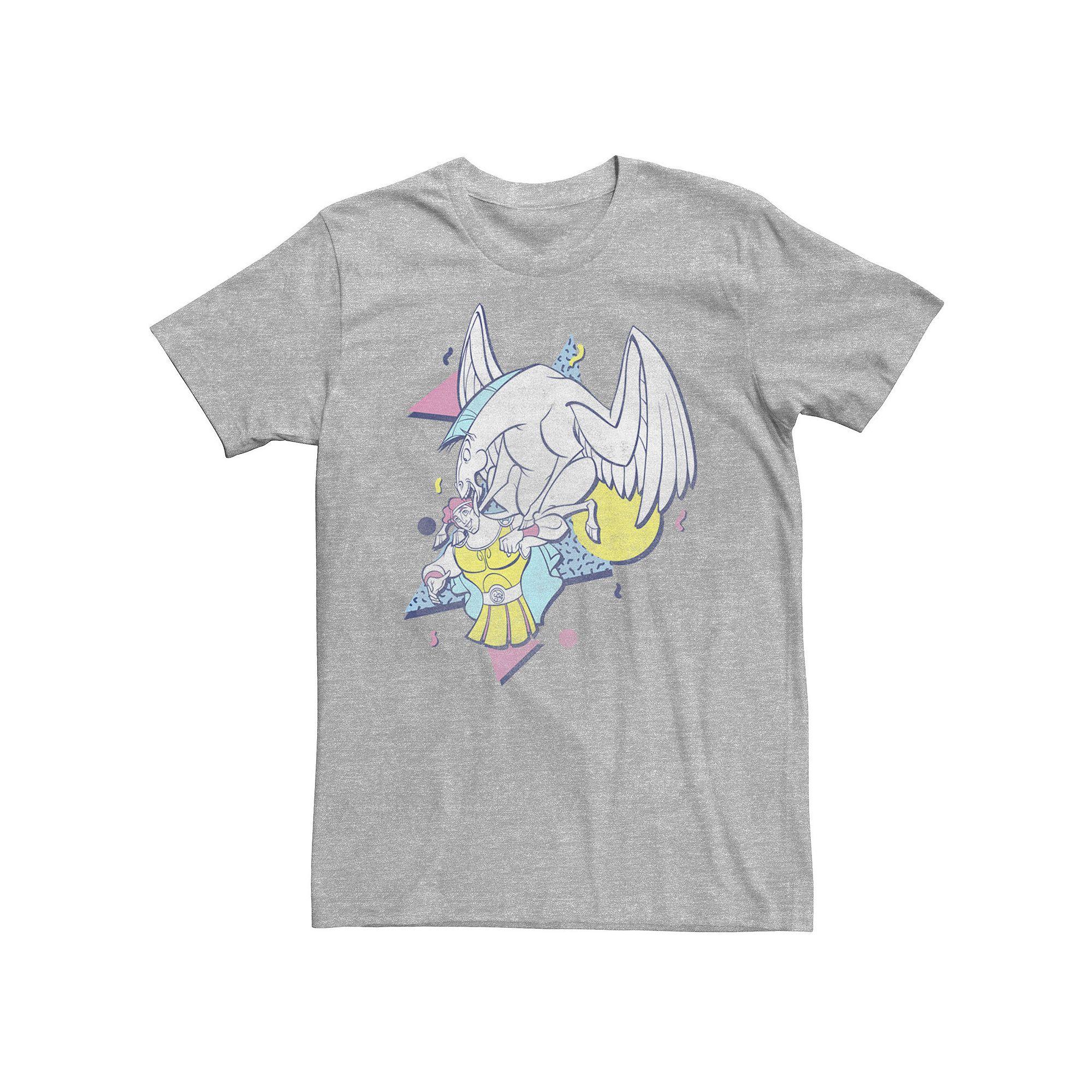 Big & Tall Disney Hercules And Pegasus 90s Pop Art Tee, Men's,  Product Image