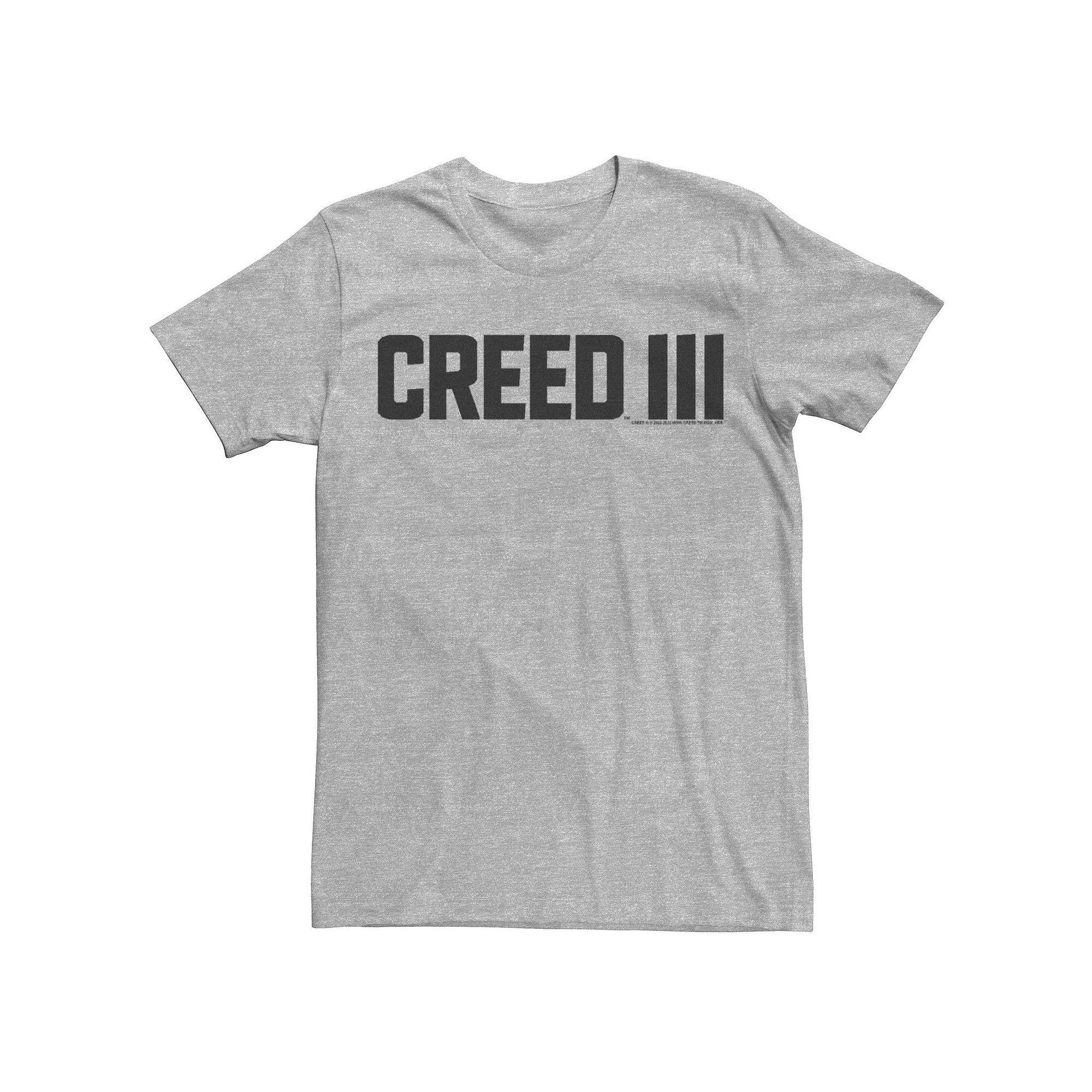 Big & Tall Creed 3 Simple Movie Logo Graphic Tee, Men's,  Product Image