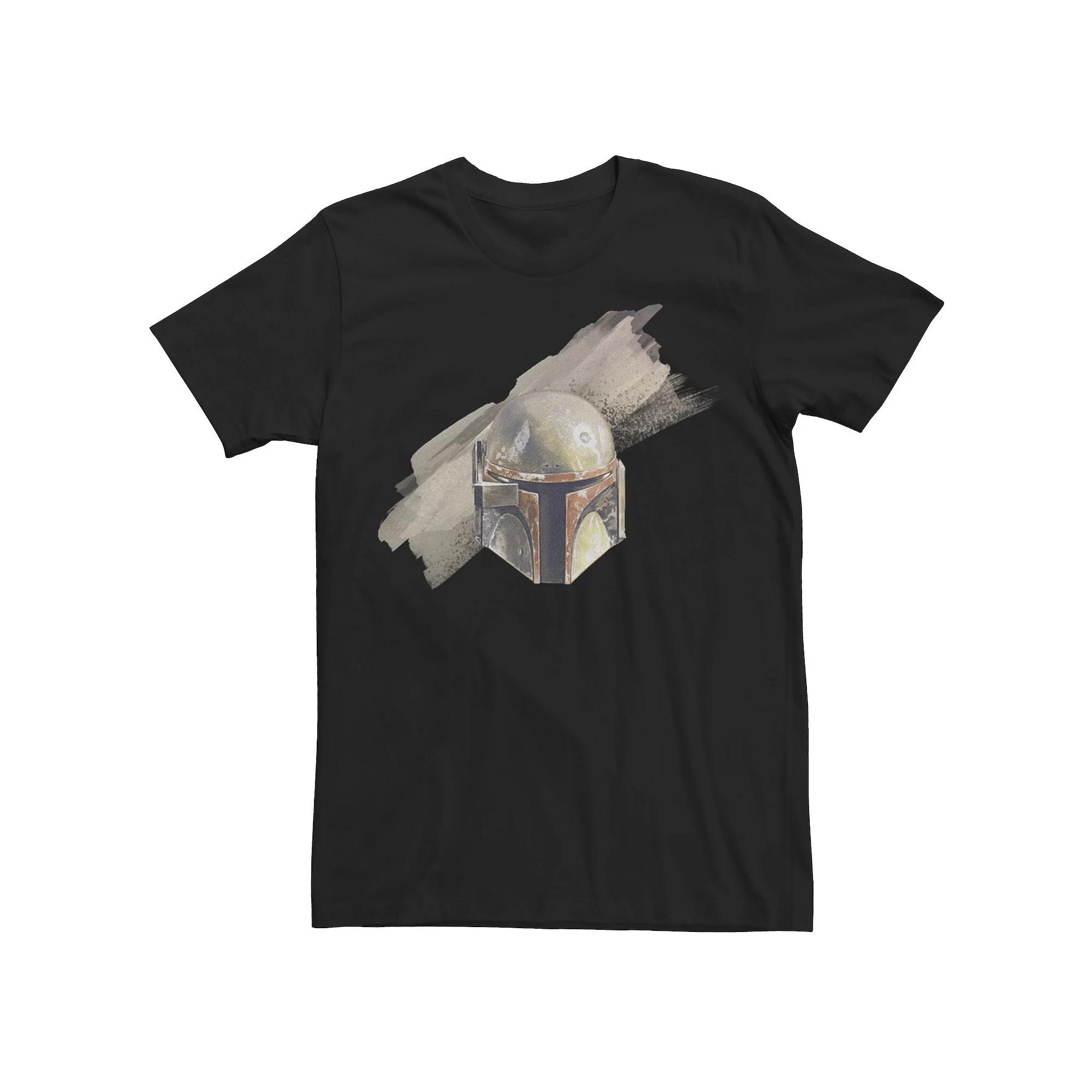 Men's The Mandalorian Boba Fett Helmet Tee,  Product Image