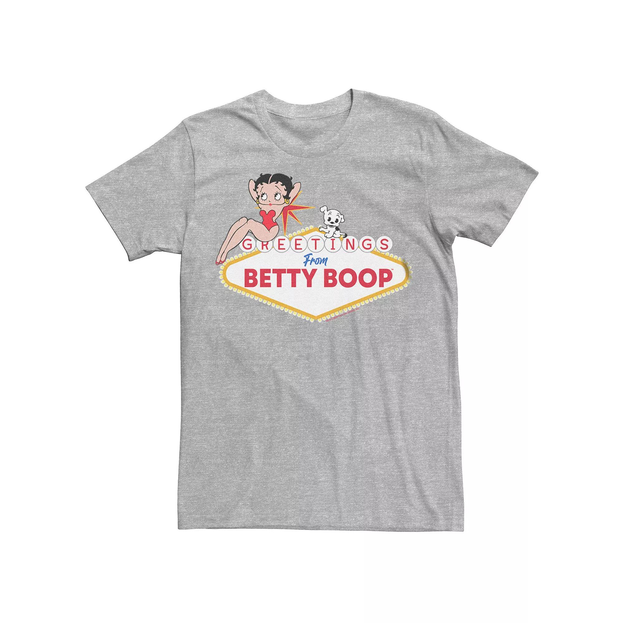 Men's Betty Boop Las Vegas Sign Tee,  Product Image