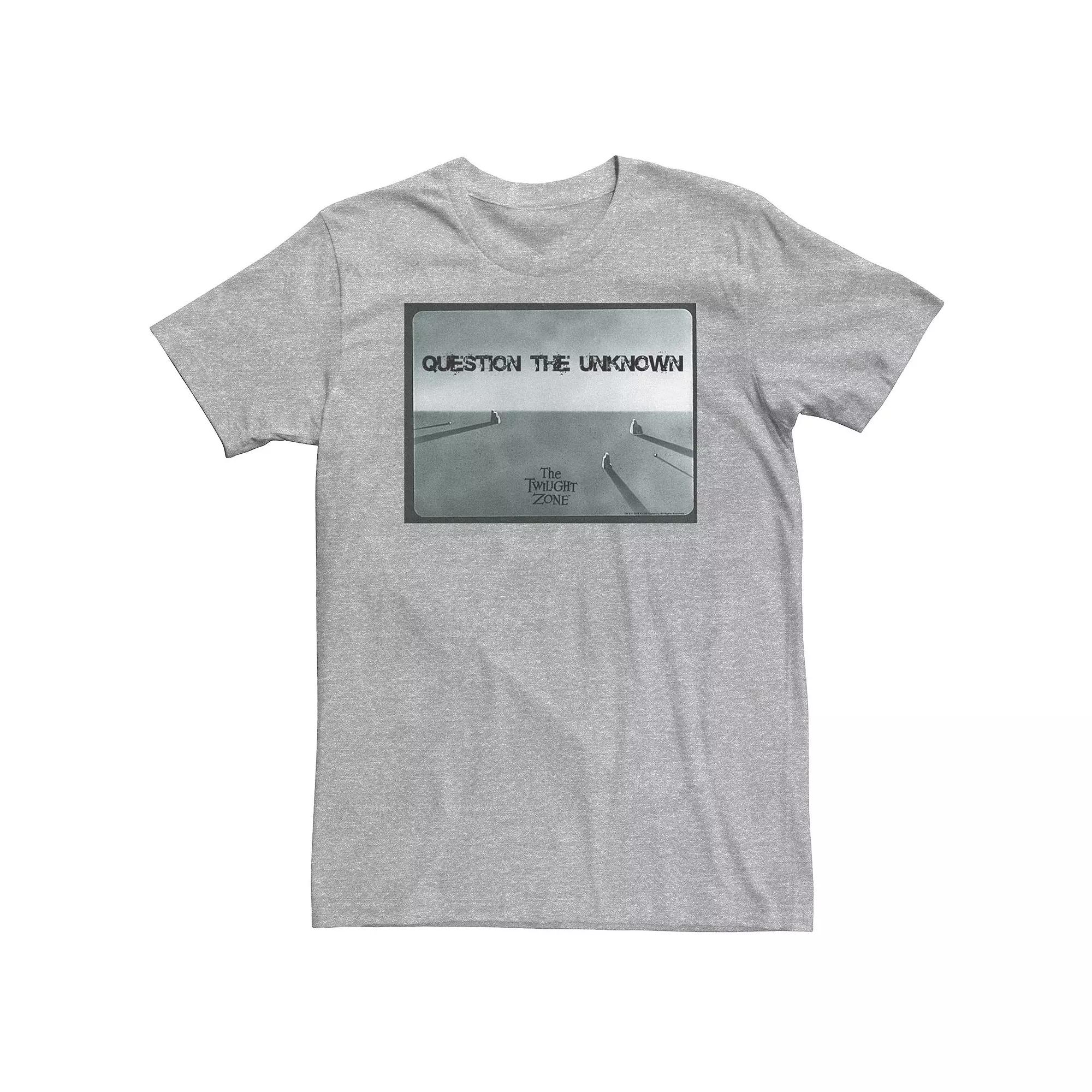 Big & Tall Twilight Zone Question The Unknown Tee, Men's,  Product Image
