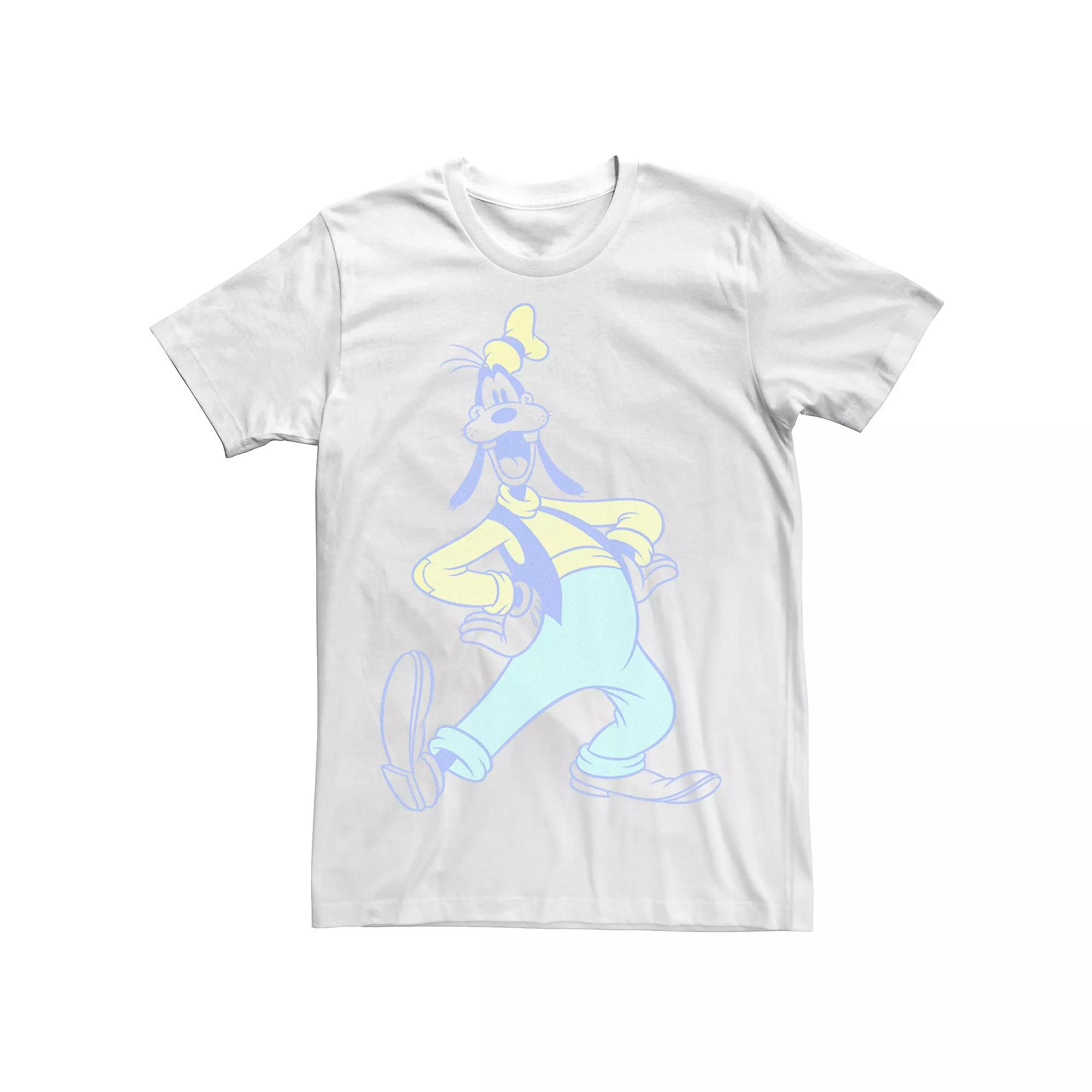 Disney's Mickey And Friends Goofy Men's Neon Portrait Tee,  Product Image