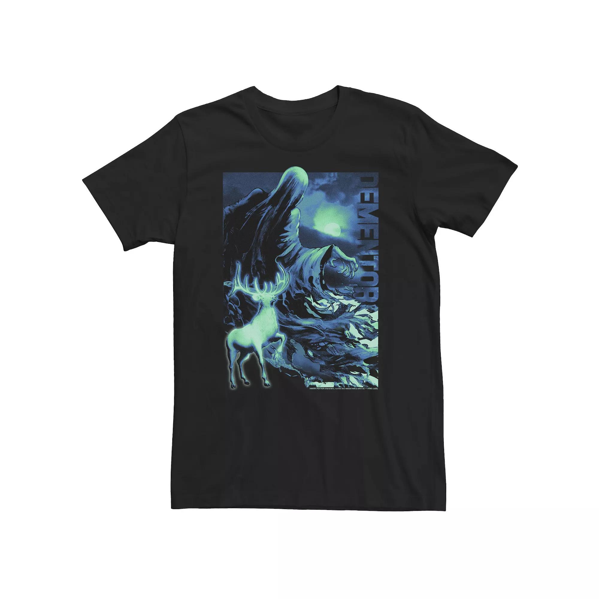 Big & Tall Harry Potter Dementor & Patronus Portrait Tee, Men's,  Product Image
