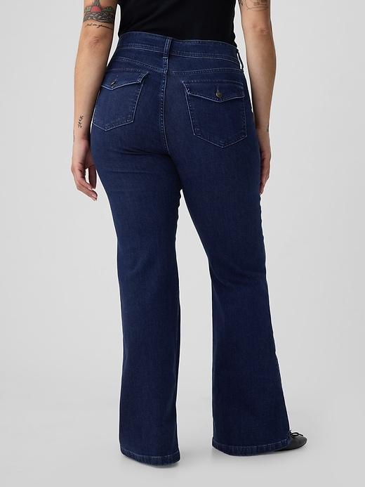 High Rise '70s Flare Jeans Product Image