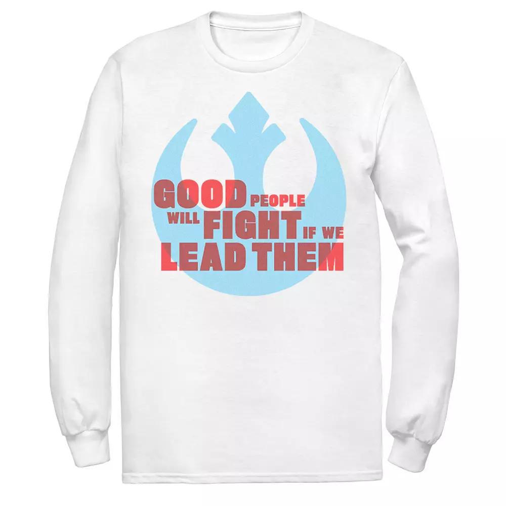 Men's Star Wars: The Rise Of Skywalker Good People Fight Rebel Tee,  Product Image