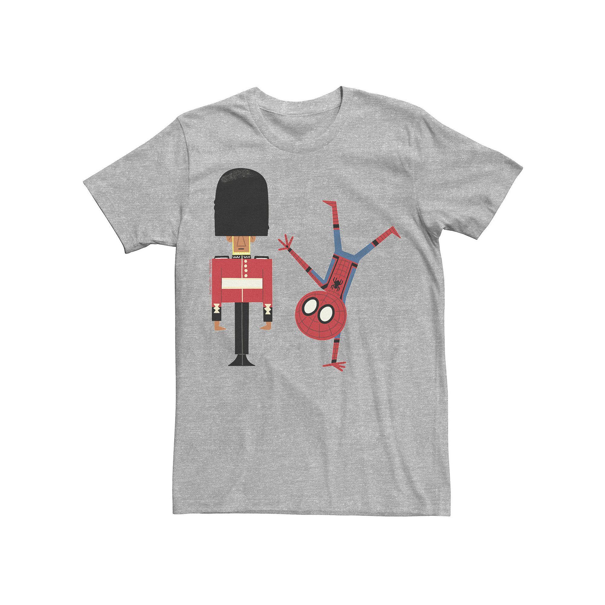 Men's Marvel Spider-Man Far From Home Handstand Portrait Graphic Tee,  Product Image