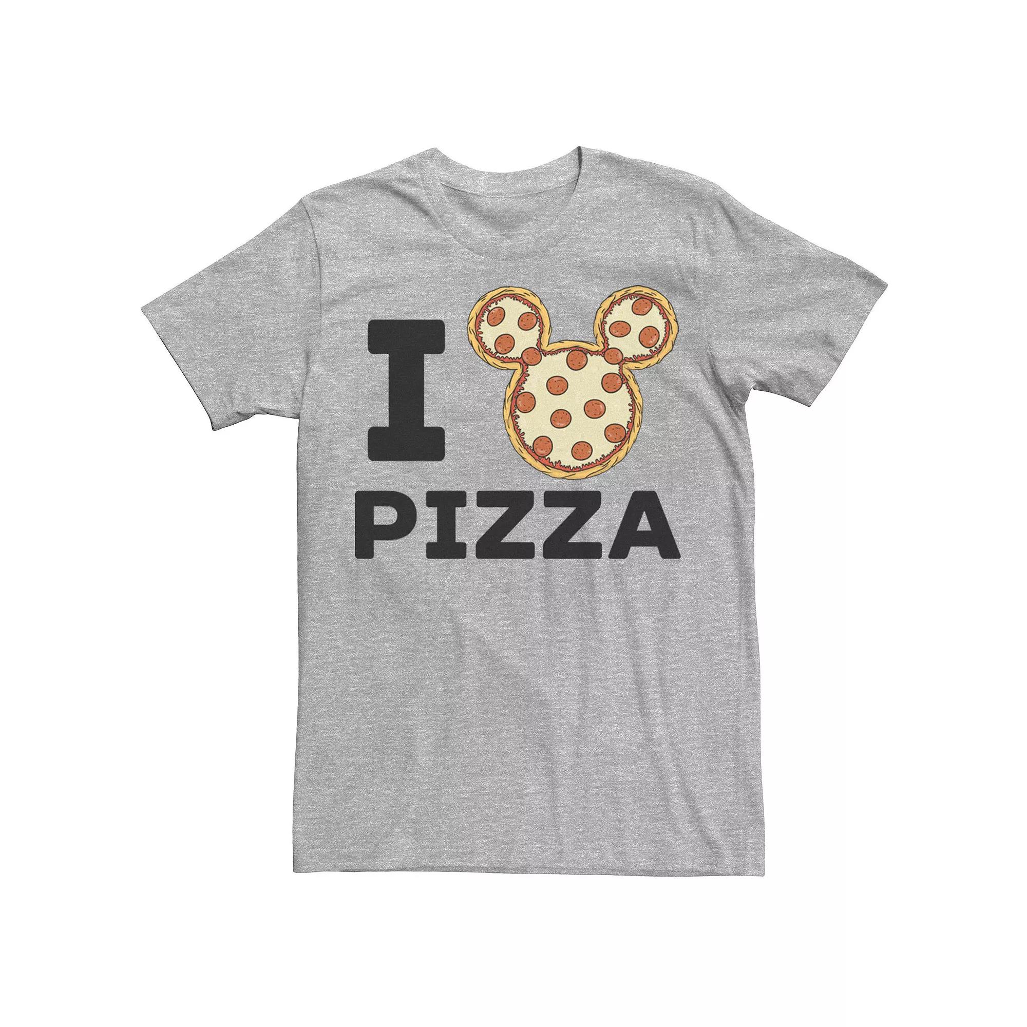 Disney's Mickey & Friends Mickey Pizza Men's Tee,  Product Image