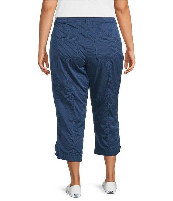 Westbound Plus Size Crop Utility Pants Product Image