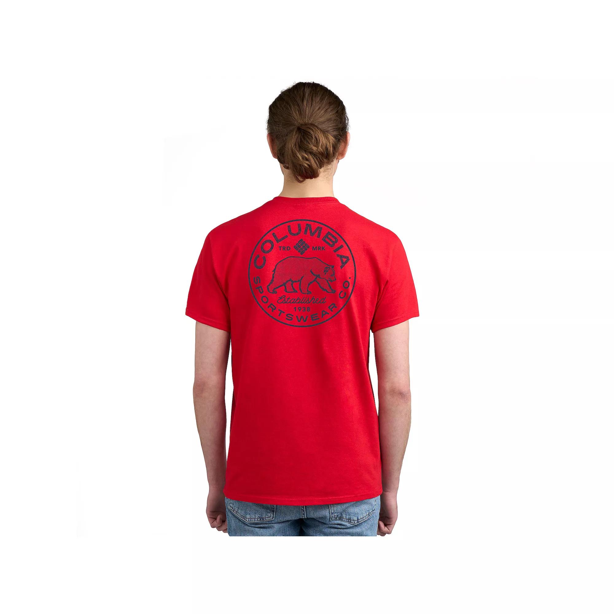 Men's Columbia Adventure Print Short Sleeve Graphic Tee,  Product Image