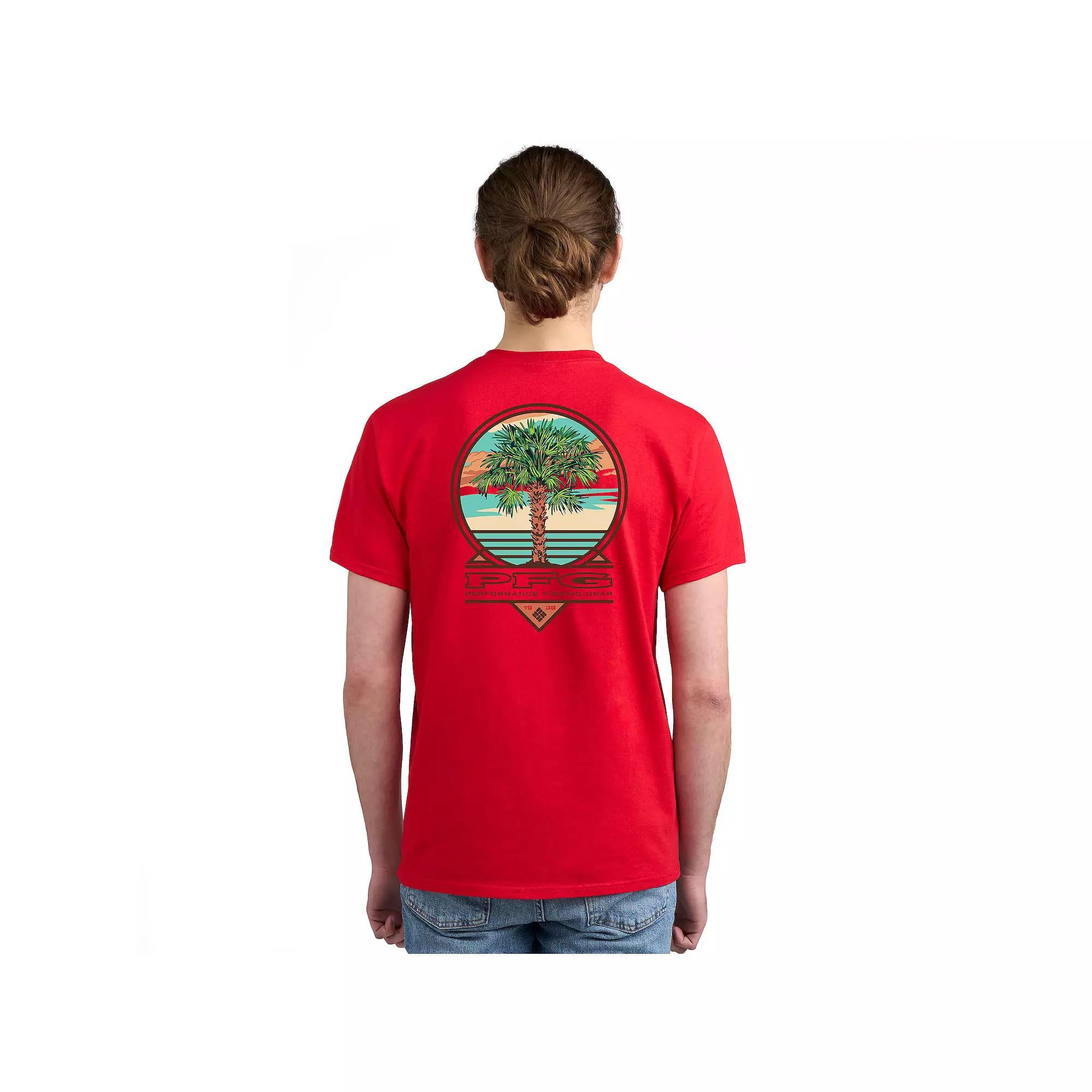 Men's Columbia PFG Short Sleeve Graphic Tee,  Product Image