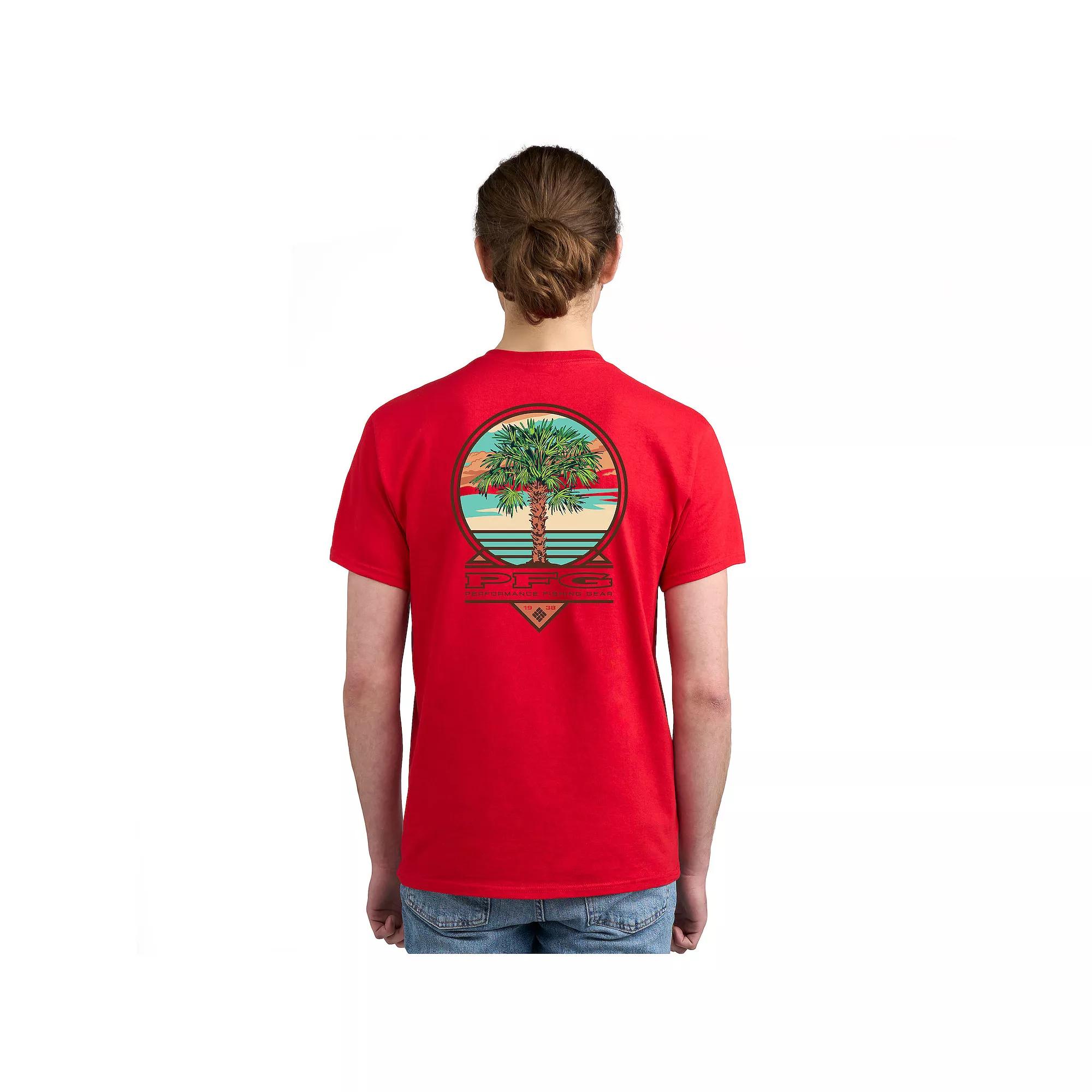 Men's Columbia PFG Short Sleeve Graphic Tee,  Product Image