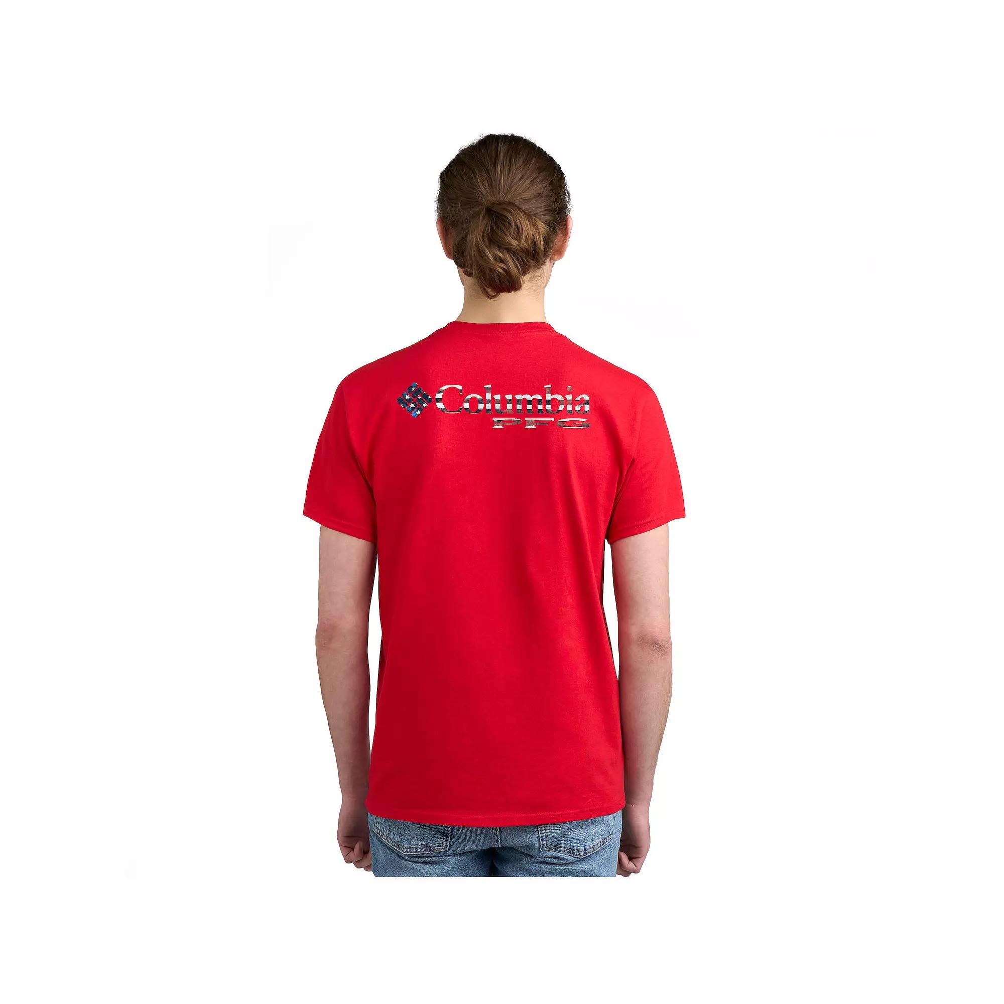 Men's Columbia PFG Short Sleeve Graphic Tee,  Product Image